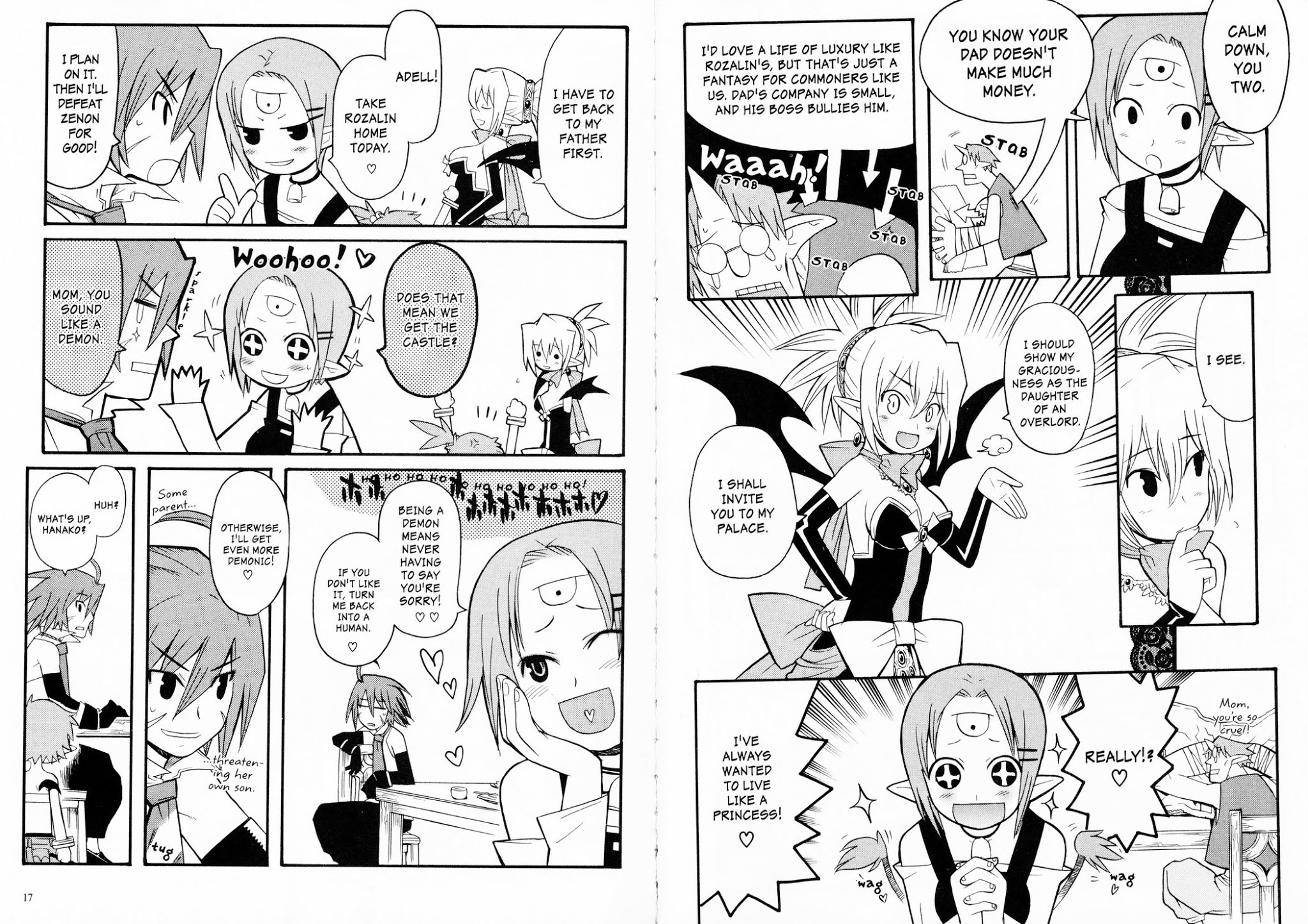 Disgaea 2: Cursed Memories Chapter 2.1 page 5 - Vol.2 Chapter 1: Premonition