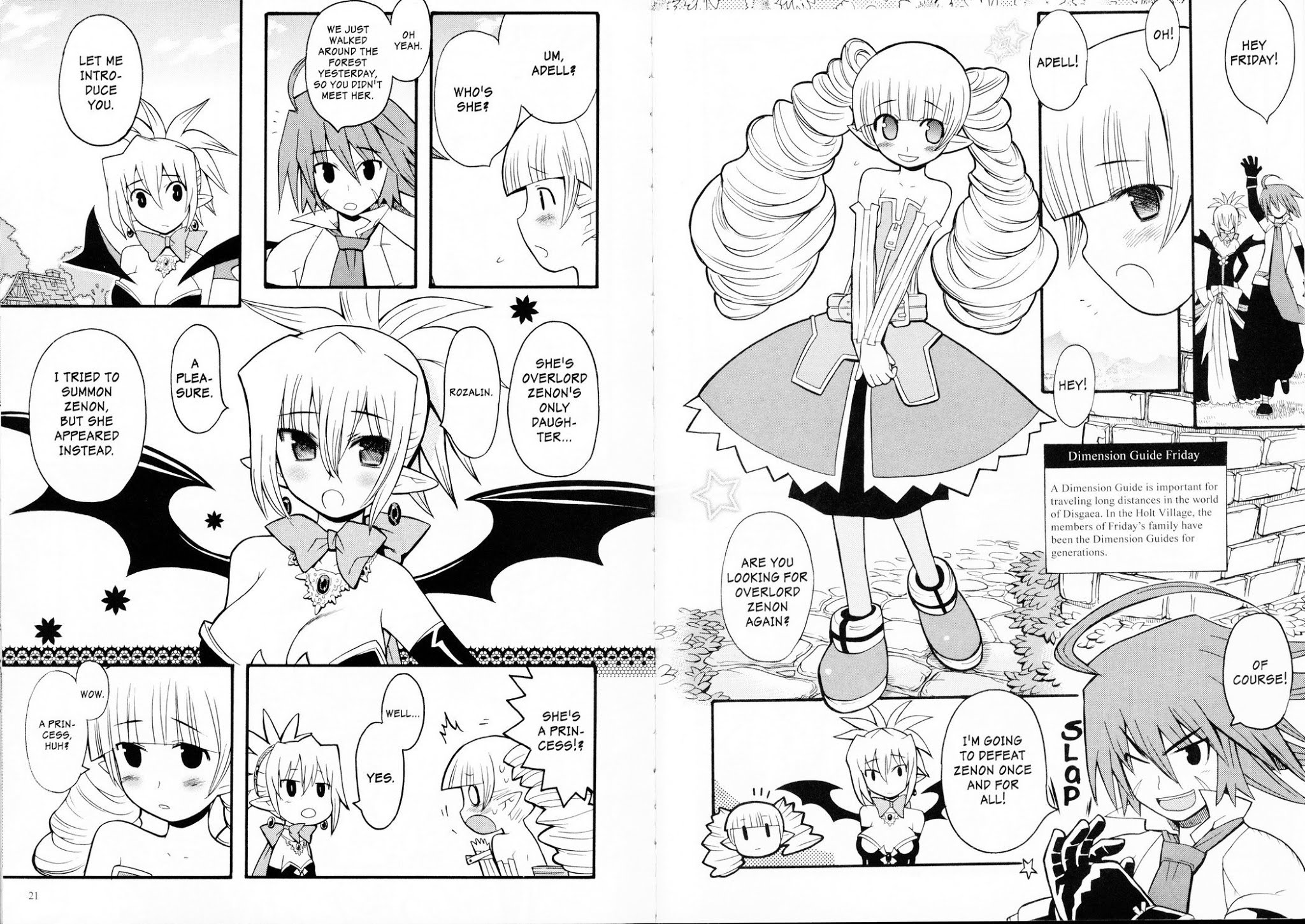 Disgaea 2: Cursed Memories Chapter 2.1 page 7 - Vol.2 Chapter 1: Premonition