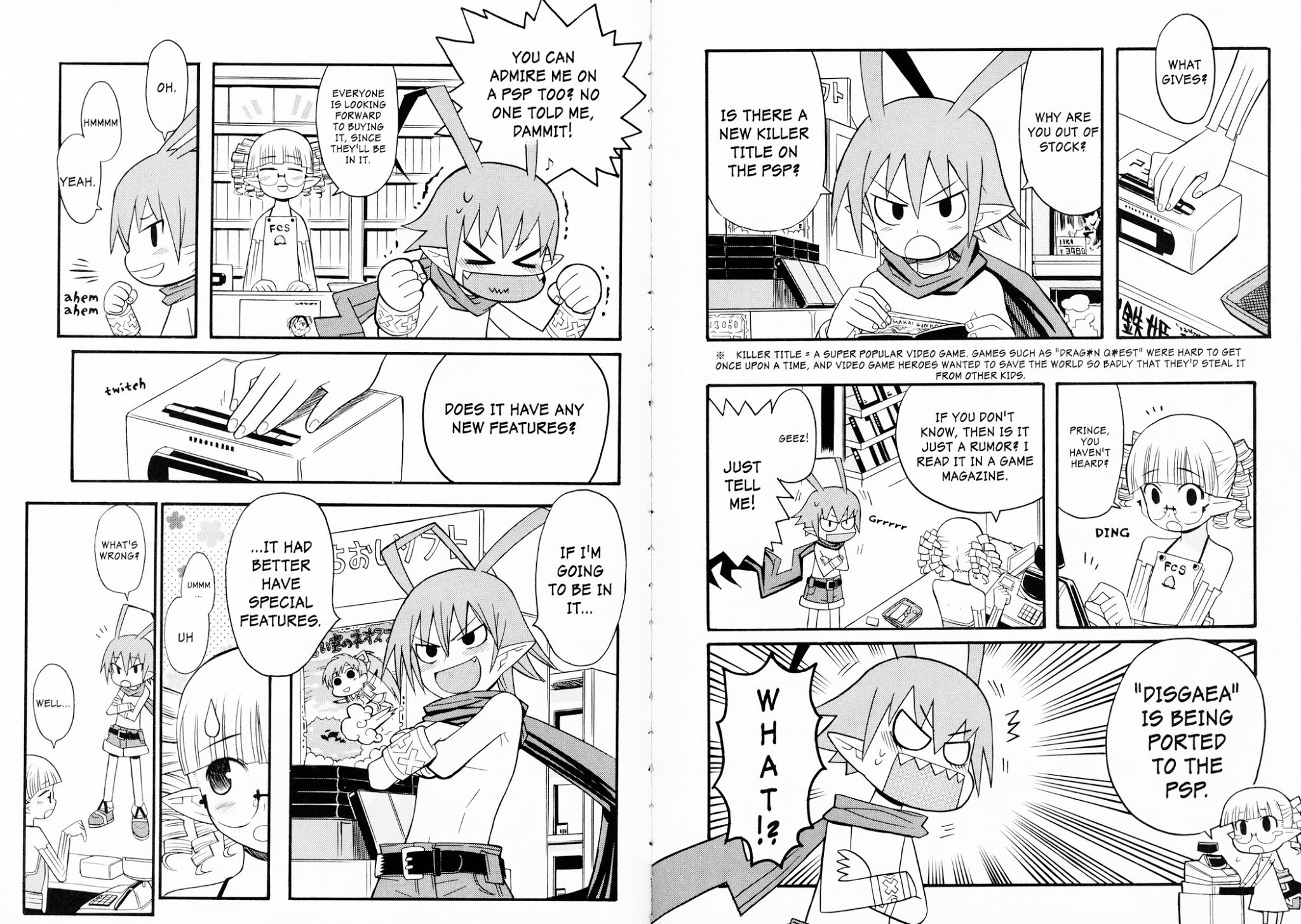 Disgaea 2: Cursed Memories Chapter 2.7-5 page 7 - Vol.2 Chapter 7.5: EXTRAS