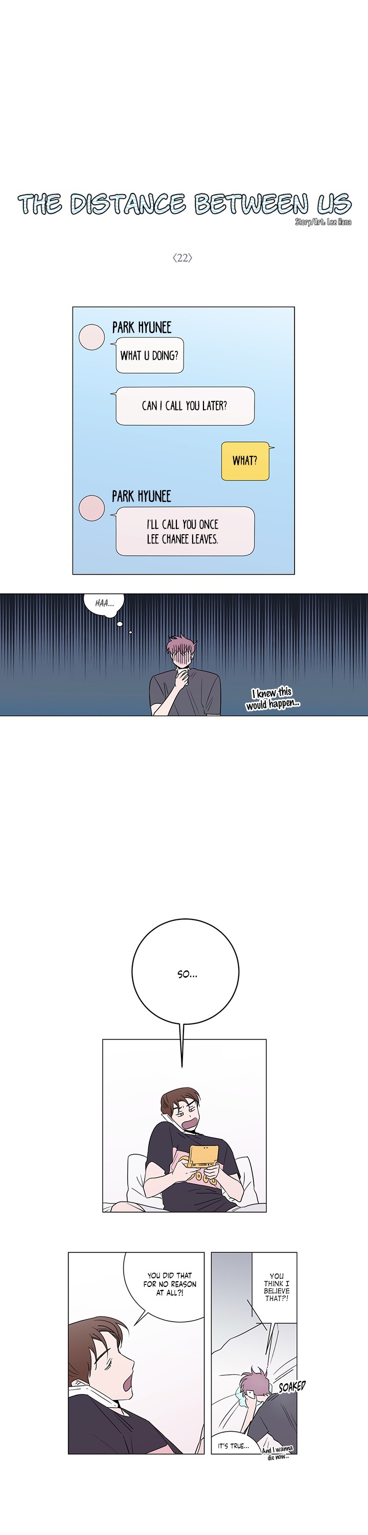 Distance Between Us Chapter 22 page 3 - Chapter 22