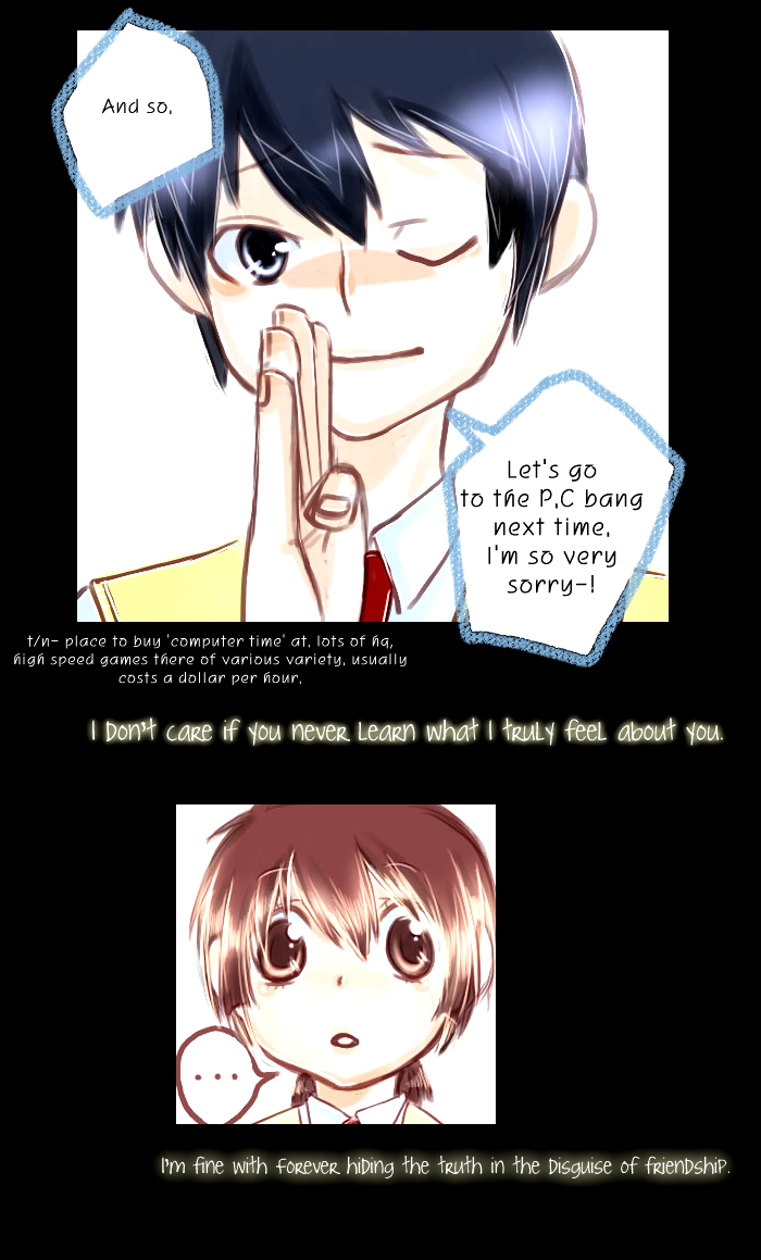 Distance Between You and Me Chapter 0.2 page 4 - Chapter 0 v2 : [Oneshot]