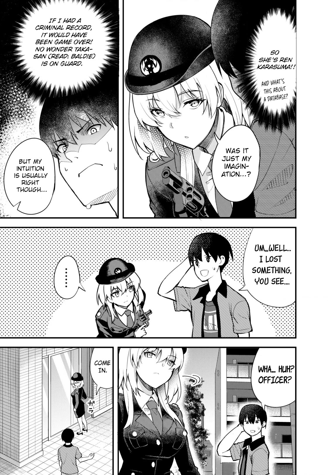 Distance Love Between A Con Man & A Police Officer Chapter 1 page 12 - Chapter 1: When The Con Man Met The Police Officer