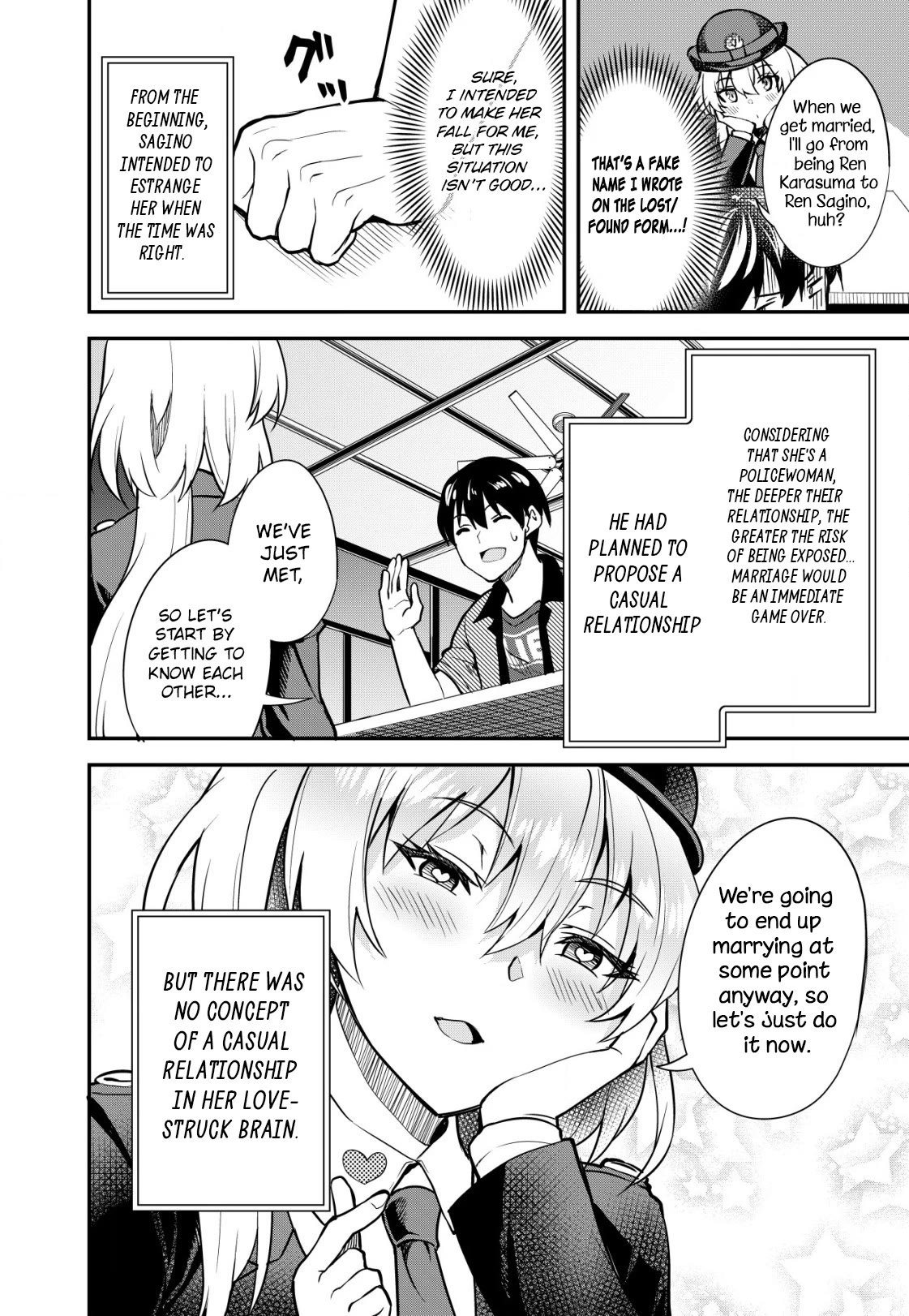 Distance Love Between A Con Man & A Police Officer Chapter 1 page 21 - Chapter 1: When The Con Man Met The Police Officer