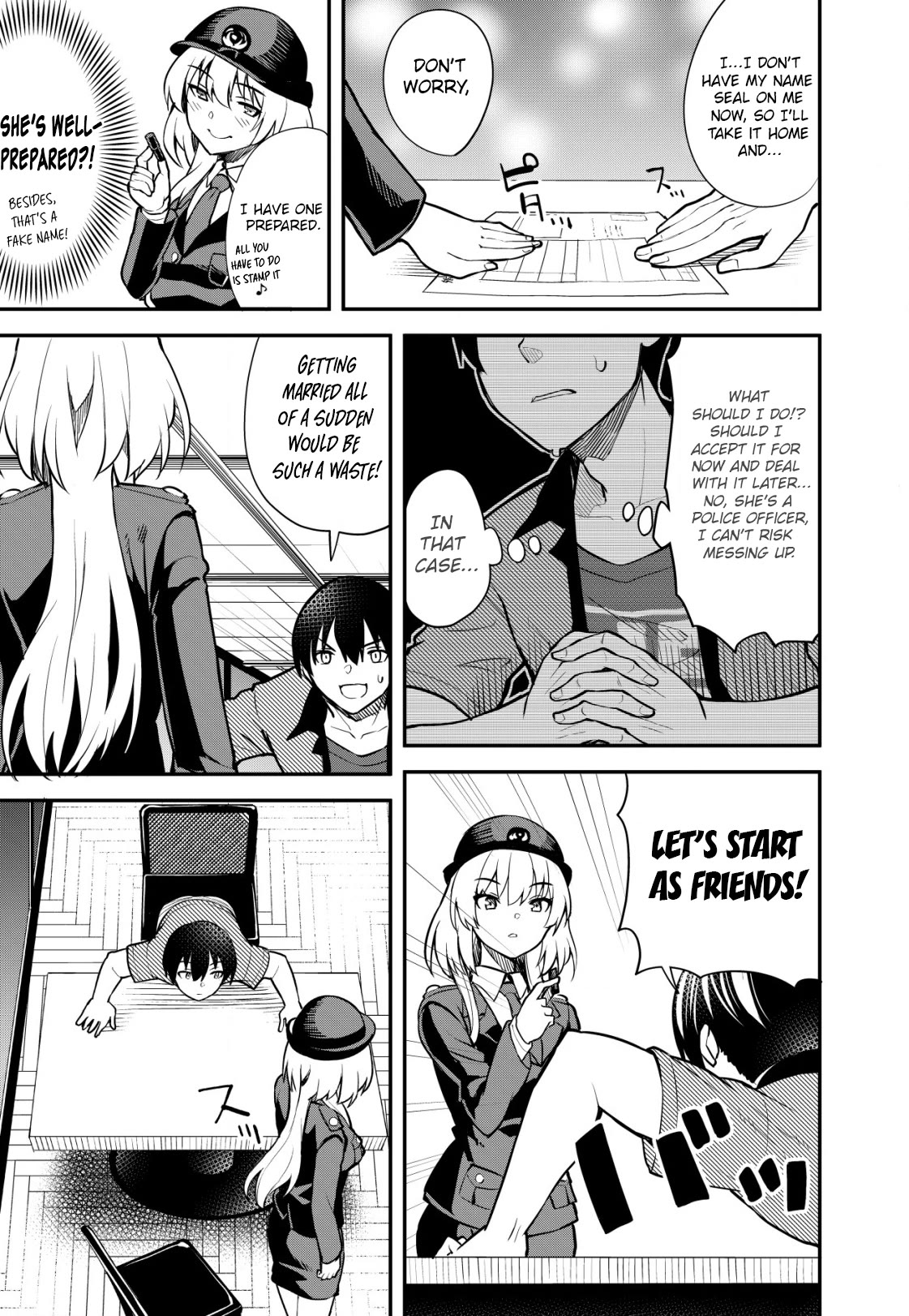 Distance Love Between A Con Man & A Police Officer Chapter 1 page 22 - Chapter 1: When The Con Man Met The Police Officer