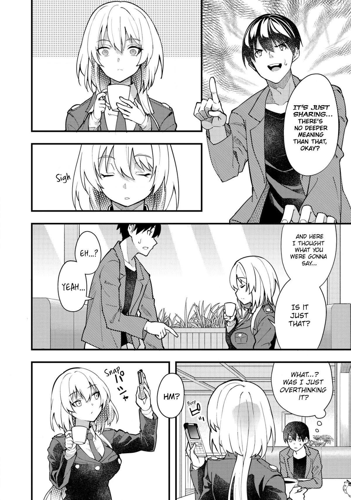Distance Love Between A Con Man & A Police Officer Chapter 3 page 12 - Chapter 3: Con Man And Police Officer's Sharing