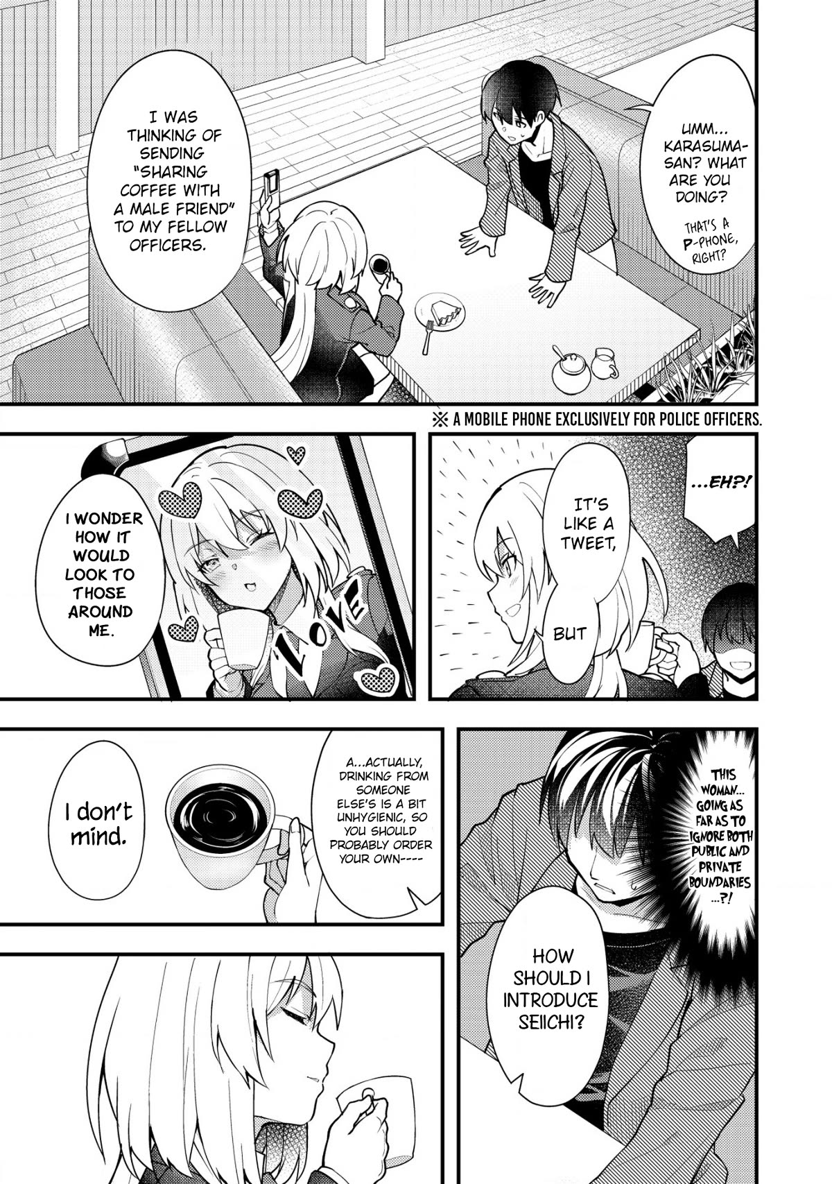 Distance Love Between A Con Man & A Police Officer Chapter 3 page 13 - Chapter 3: Con Man And Police Officer's Sharing