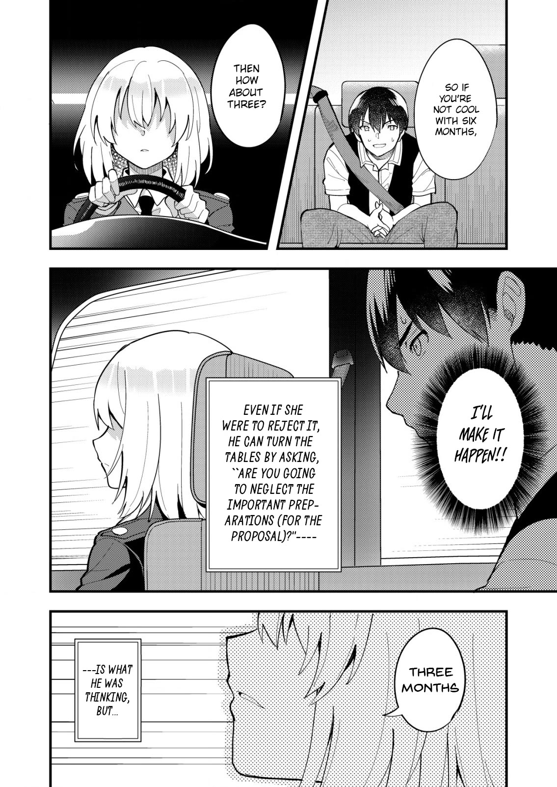 Distance Love Between A Con Man & A Police Officer Chapter 4 page 14 - Chapter 4: Con Man and Policewoman's Drive Date?