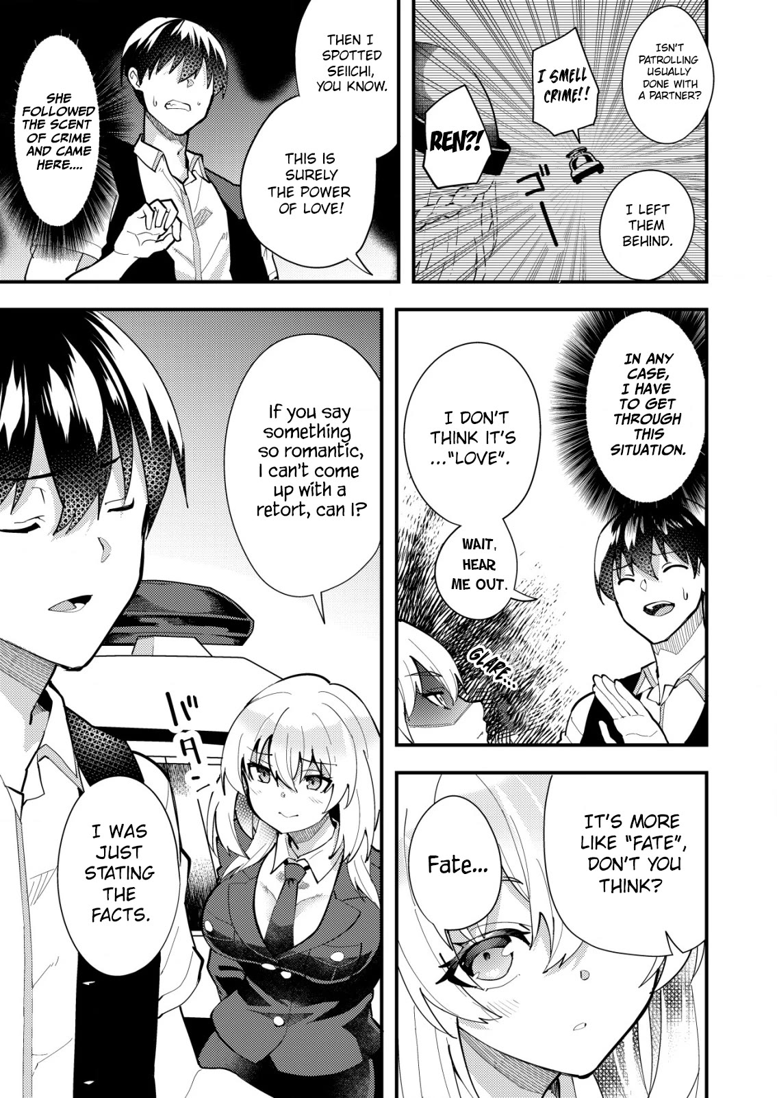 Distance Love Between A Con Man & A Police Officer Chapter 4 page 5 - Chapter 4: Con Man and Policewoman's Drive Date?