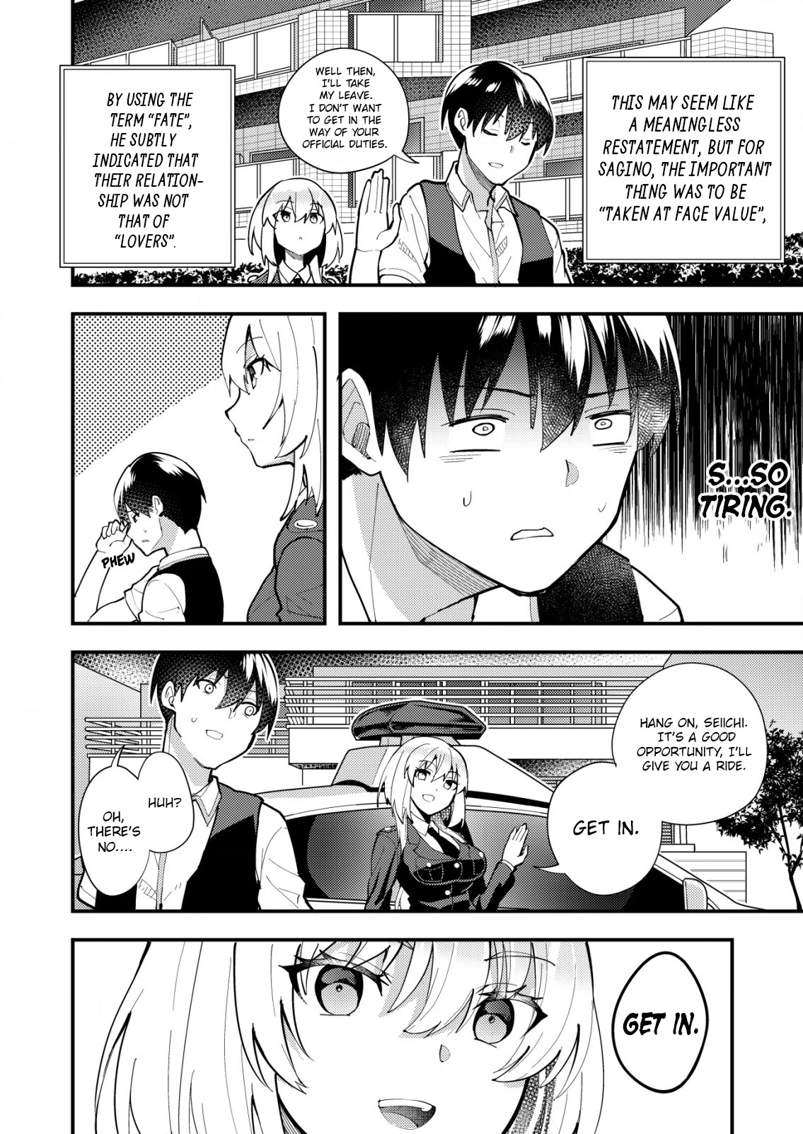 Distance Love Between A Con Man & A Police Officer Chapter 4 page 6 - Chapter 4: Con Man and Policewoman's Drive Date?