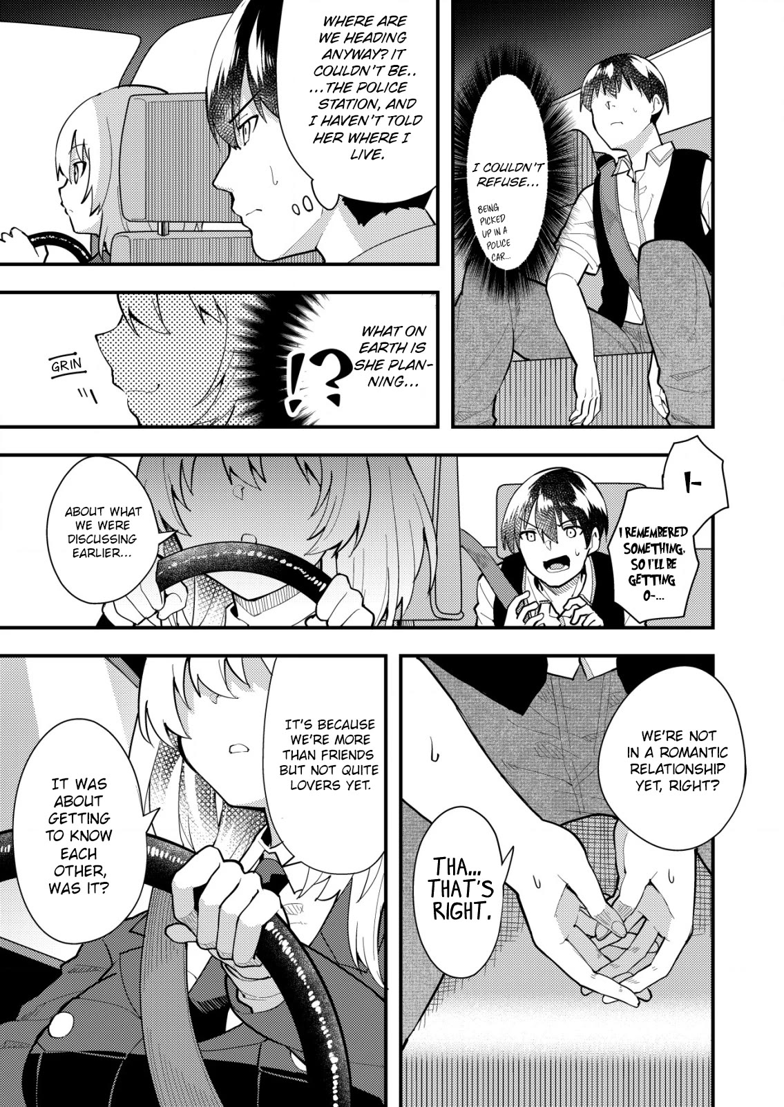Distance Love Between A Con Man & A Police Officer Chapter 4 page 7 - Chapter 4: Con Man and Policewoman's Drive Date?