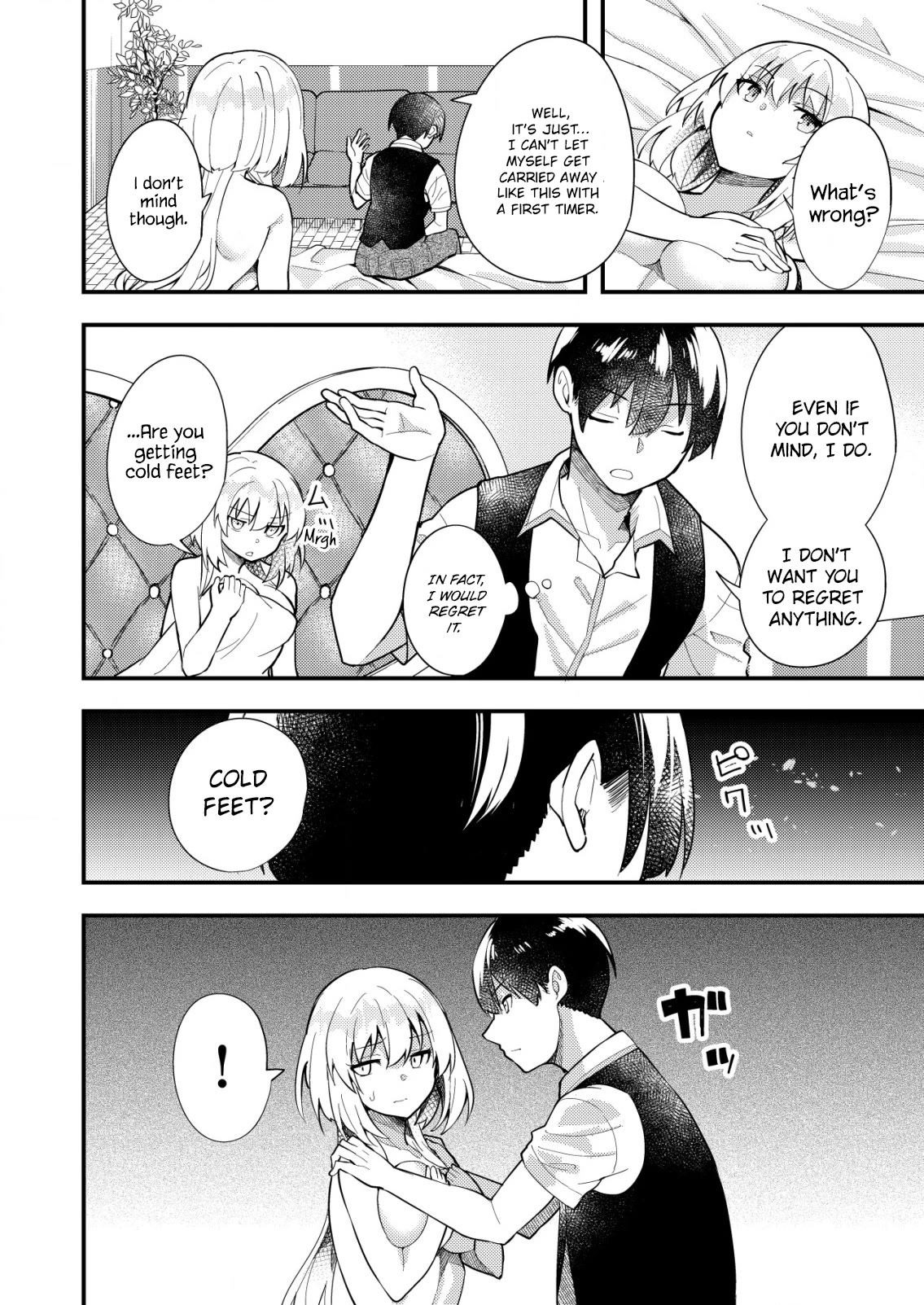 Distance Love Between A Con Man & A Police Officer Chapter 5 page 12 - Chapter 5: Con Man and Policewoman's Love Hotel Situation