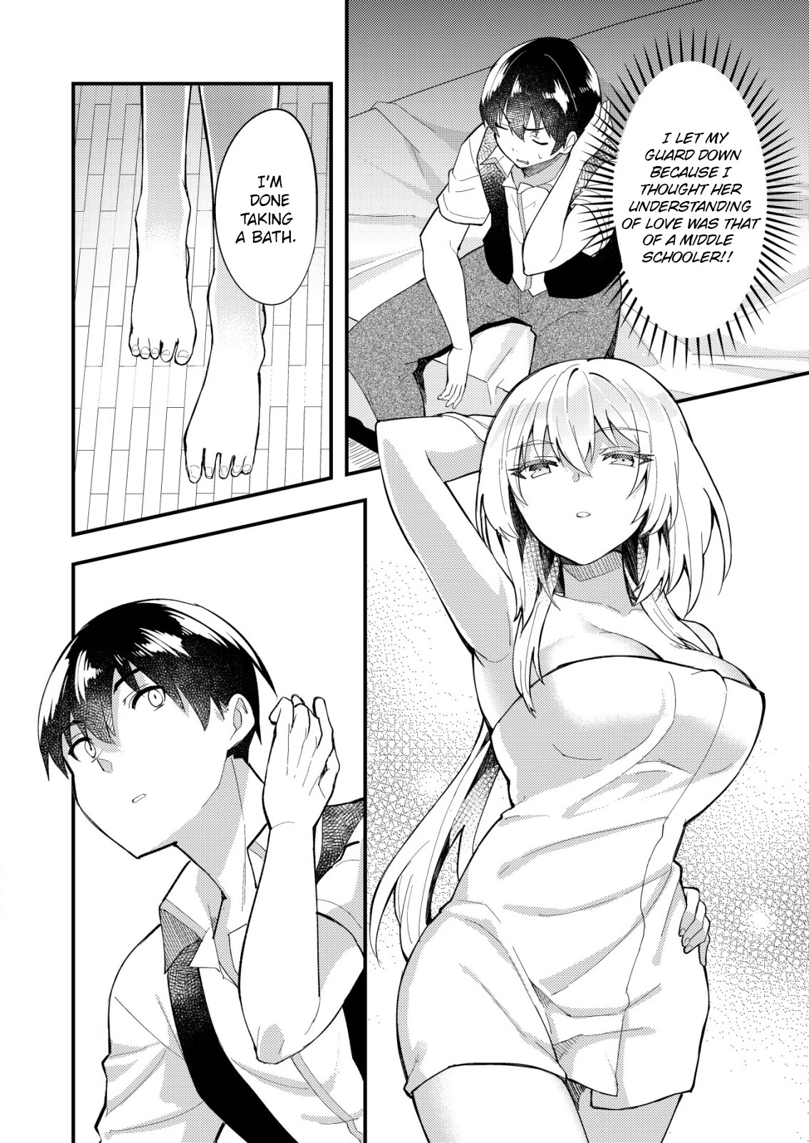 Distance Love Between A Con Man & A Police Officer Chapter 5 page 4 - Chapter 5: Con Man and Policewoman's Love Hotel Situation