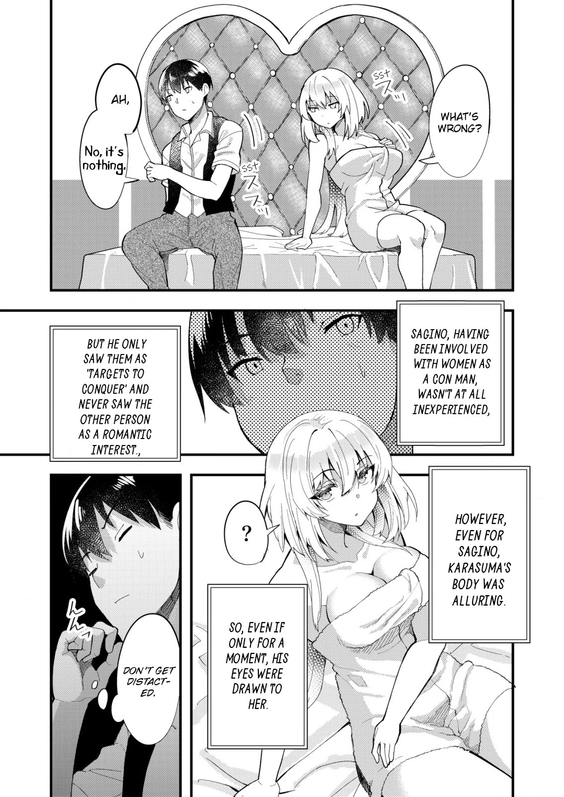 Distance Love Between A Con Man & A Police Officer Chapter 5 page 5 - Chapter 5: Con Man and Policewoman's Love Hotel Situation