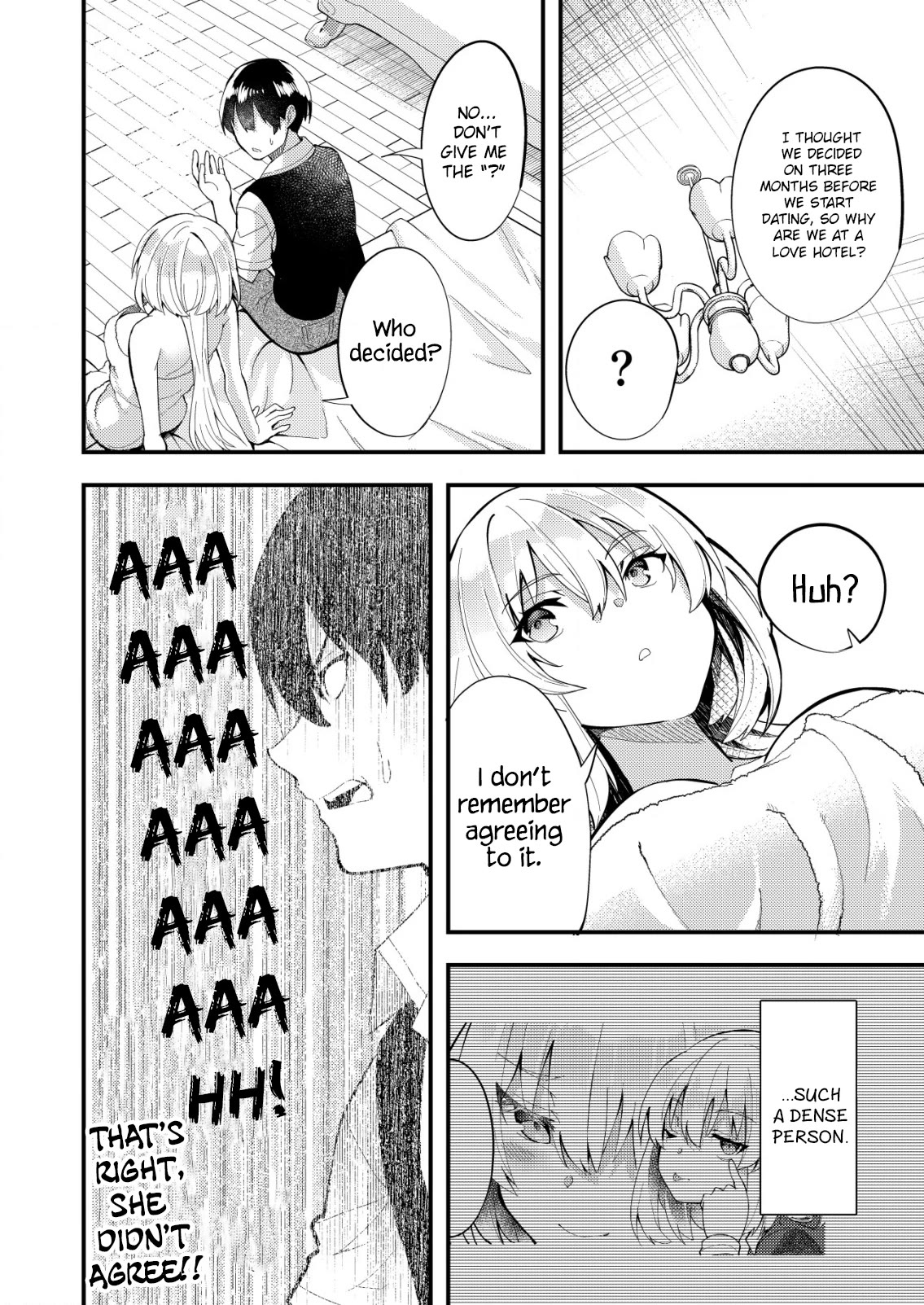 Distance Love Between A Con Man & A Police Officer Chapter 5 page 6 - Chapter 5: Con Man and Policewoman's Love Hotel Situation