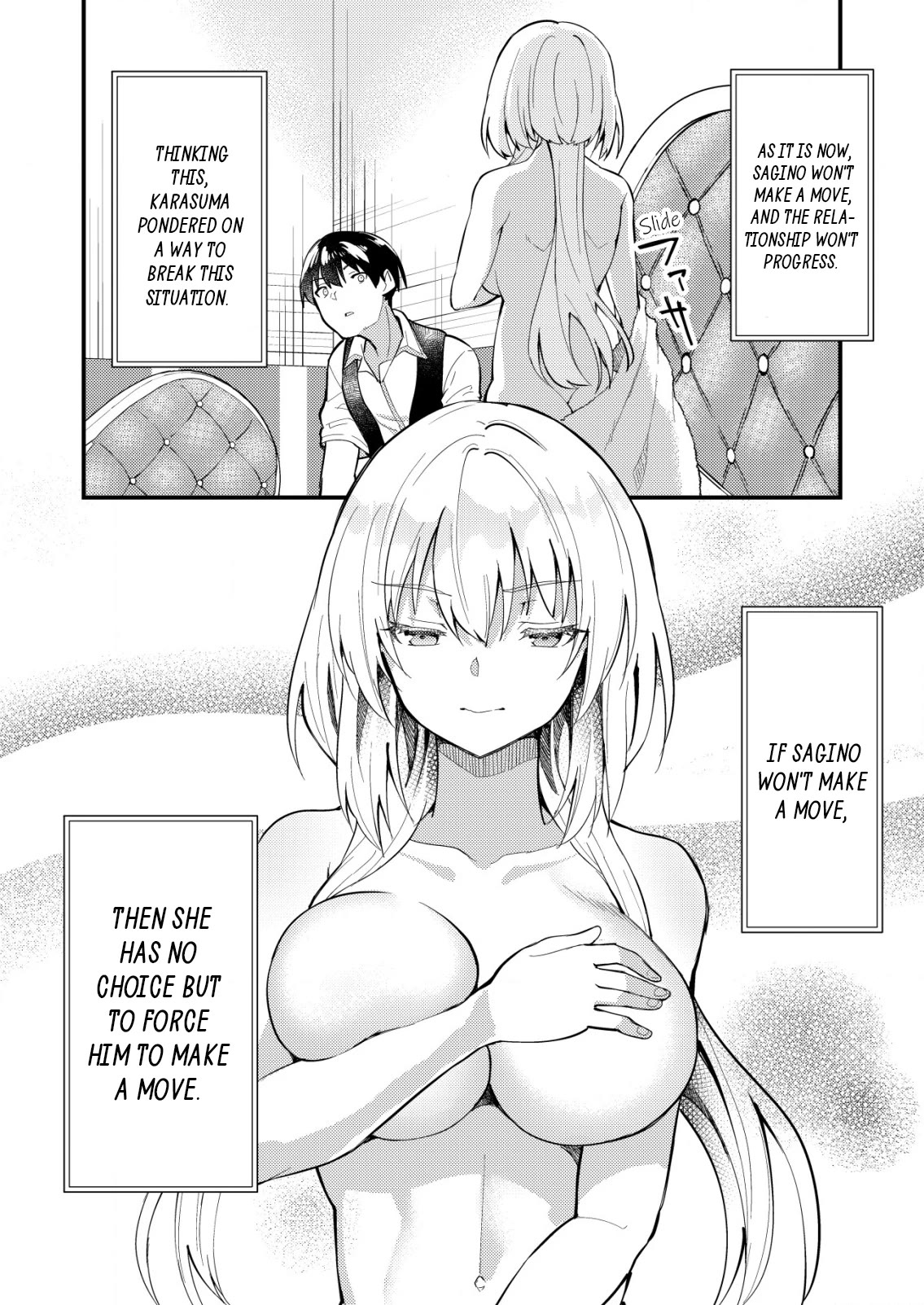 Distance Love Between A Con Man & A Police Officer Chapter 5 page 8 - Chapter 5: Con Man and Policewoman's Love Hotel Situation