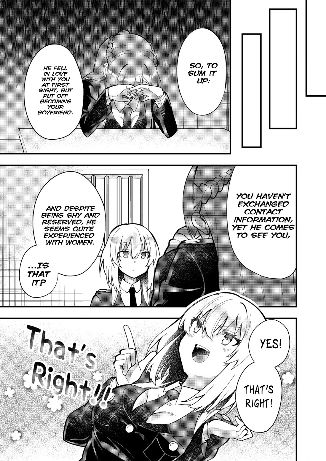 Distance Love Between A Con Man & A Police Officer Chapter 6 page 11 - Chapter 6: Suspicions About the Con Man and Policewoman