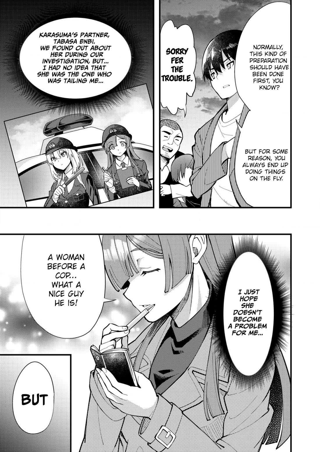 Distance Love Between A Con Man & A Police Officer Chapter 6 page 27 - Chapter 6: Suspicions About the Con Man and Policewoman