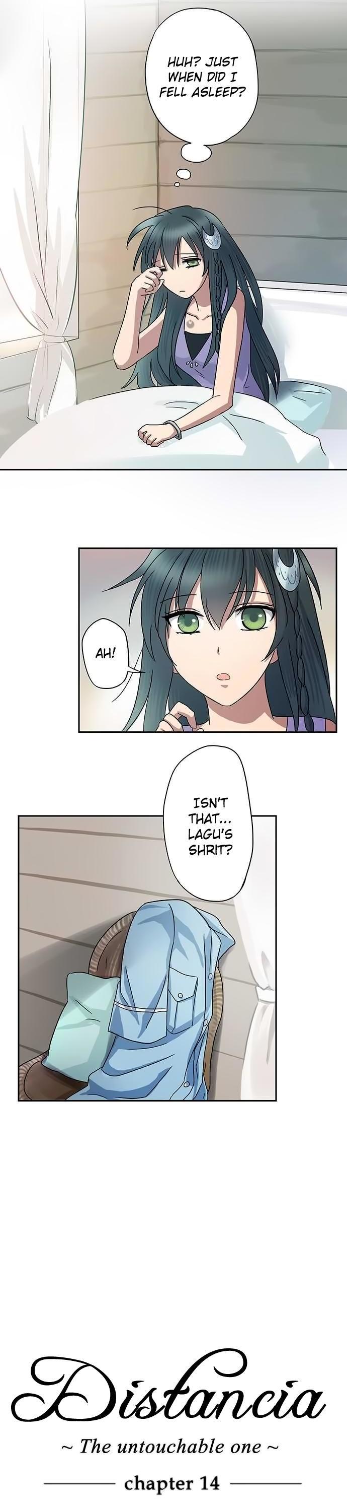 Distancia ~ The Untouchable One ~ Chapter 14 page 2 - Chapter 14 : Unexpected guest