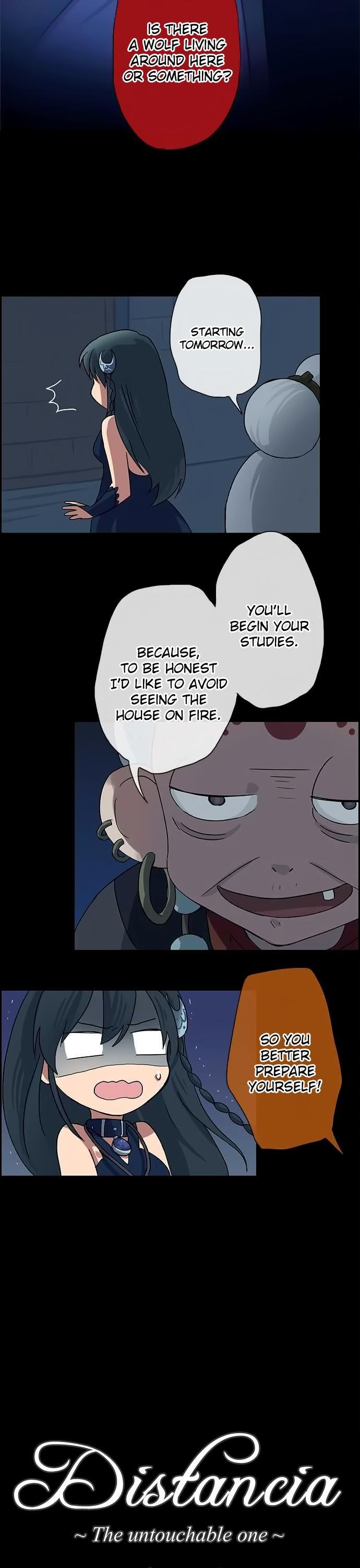 Distancia ~ The Untouchable One ~ Chapter 3 page 3 - Chapter 3 : The boy with odd eyes