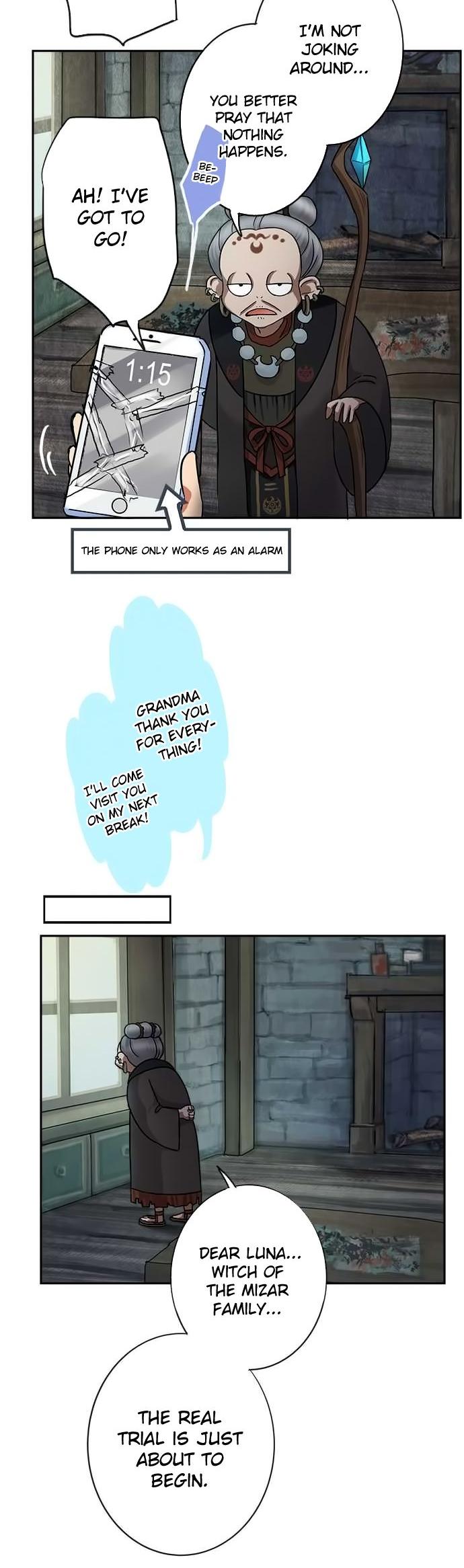 Distancia ~ The Untouchable One ~ Chapter 33 page 7 - Chapter 33 : A Witch's Warning