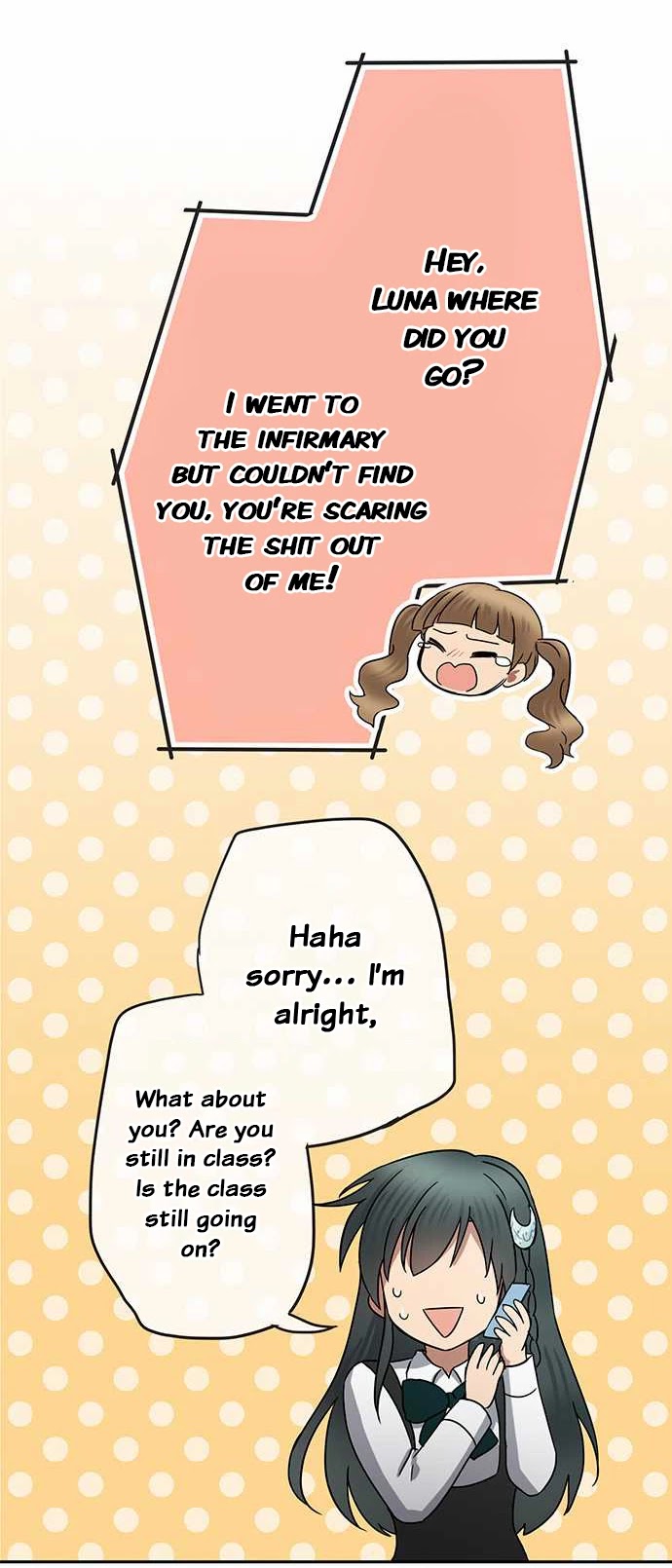 Distancia ~ The Untouchable One ~ Chapter 39 page 14 - Chapter 39: I want to be by your side