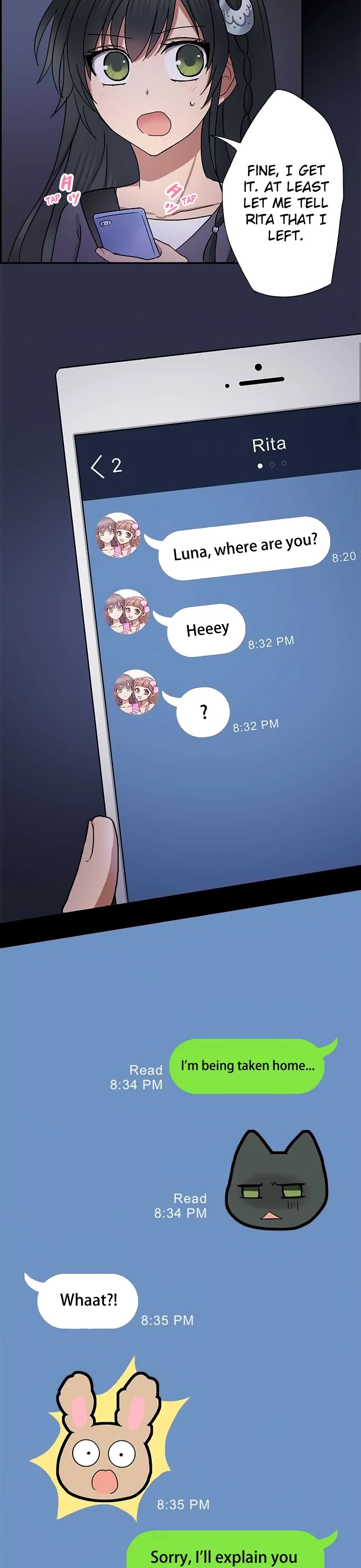 Distancia ~ The Untouchable One ~ Chapter 41 page 12 - Chapter 41: Pushy Guy