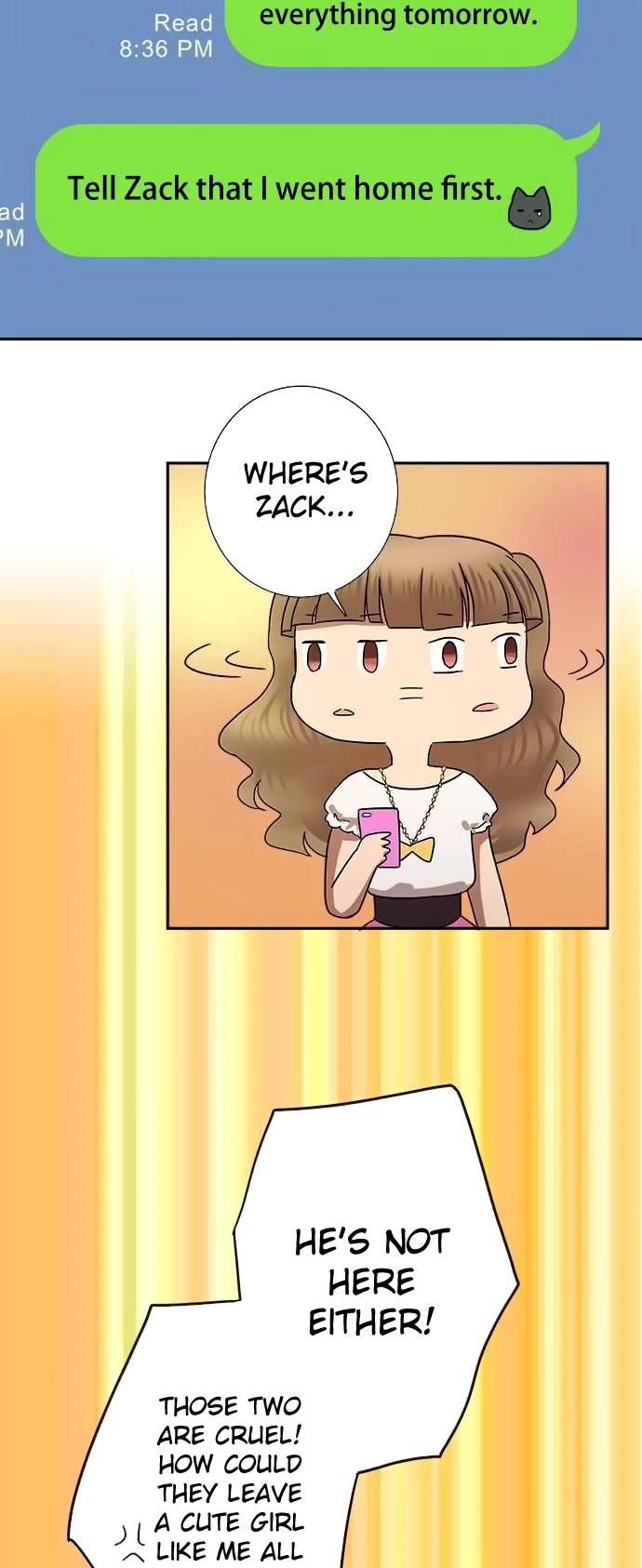 Distancia ~ The Untouchable One ~ Chapter 41 page 13 - Chapter 41: Pushy Guy