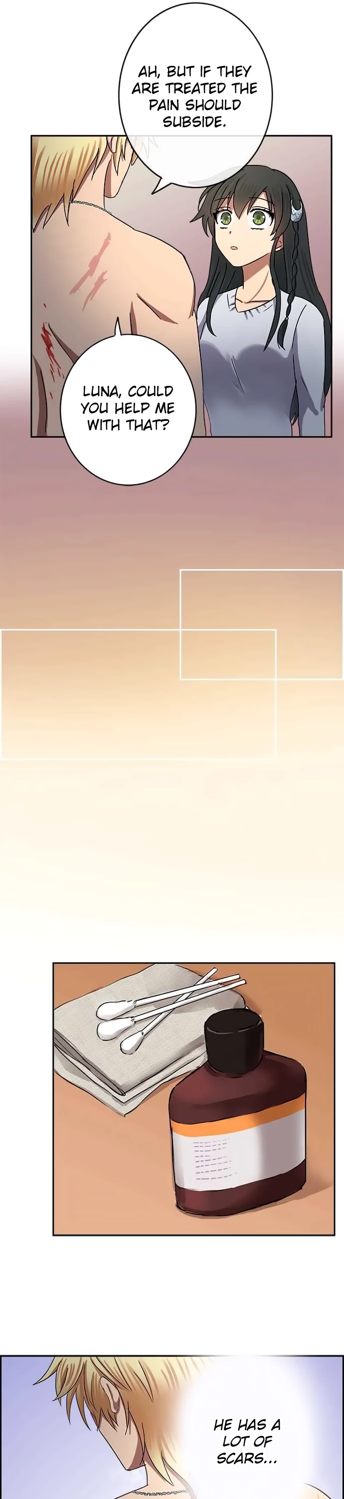 Distancia ~ The Untouchable One ~ Chapter 43 page 8 - Chapter 43: The Wounds on His Back
