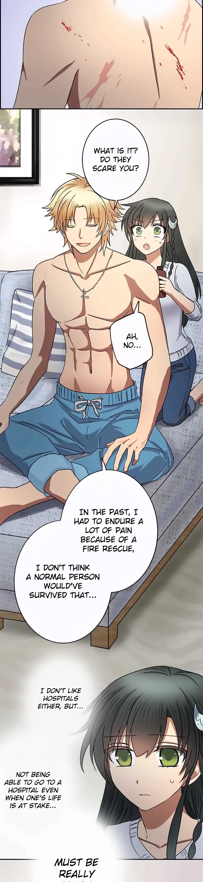 Distancia ~ The Untouchable One ~ Chapter 43 page 9 - Chapter 43: The Wounds on His Back