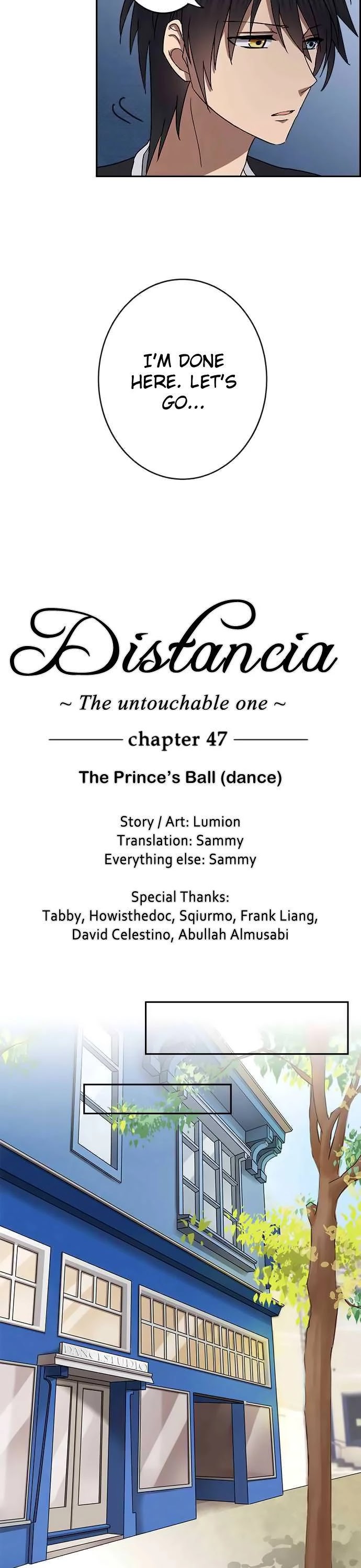 Distancia ~ The Untouchable One ~ Chapter 47 page 4 - Chapter 47: The Prince's Ball (dance)