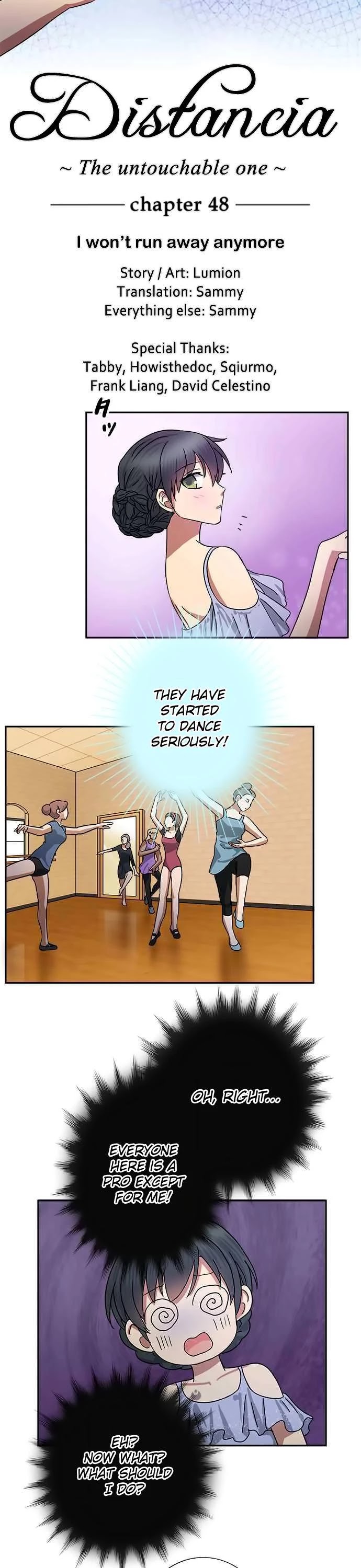 Distancia ~ The Untouchable One ~ Chapter 48 page 3 - Chapter 48: I Won't Run Away Anymore