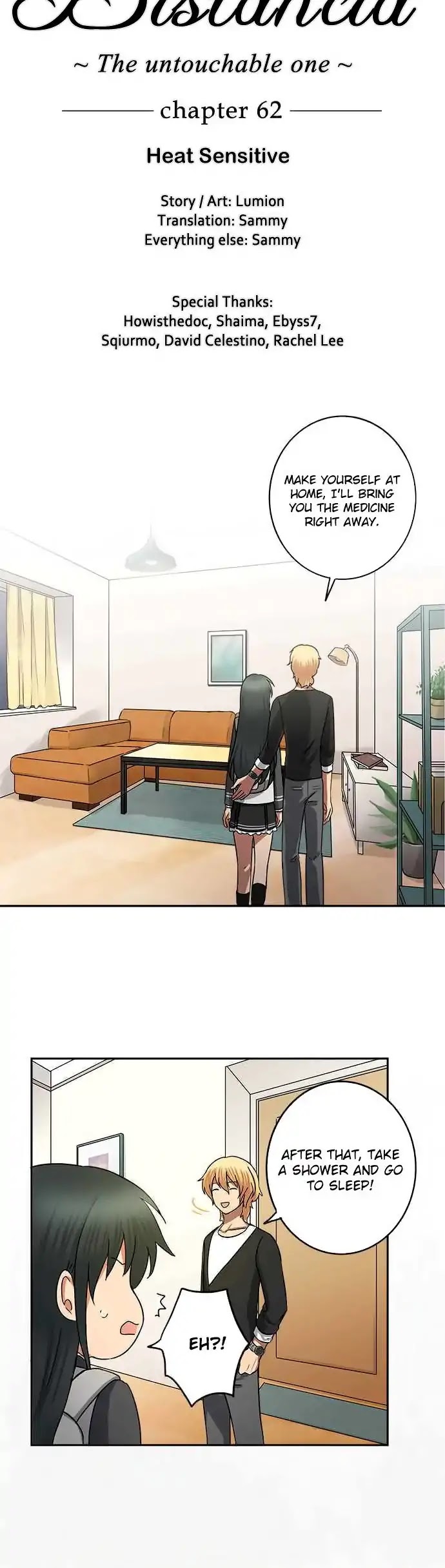 Distancia ~ The Untouchable One ~ Chapter 62 page 4 - Chapter 62: Heat Sensitive