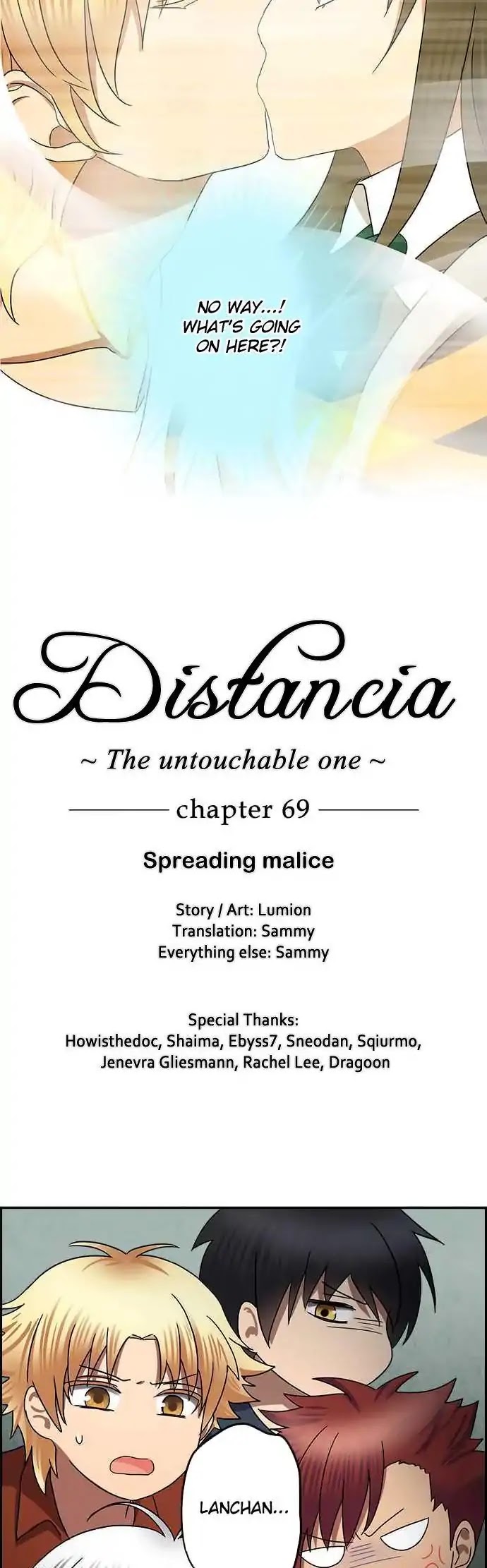 Distancia ~ The Untouchable One ~ Chapter 69 page 2 - Chapter 69: Spreading Malice