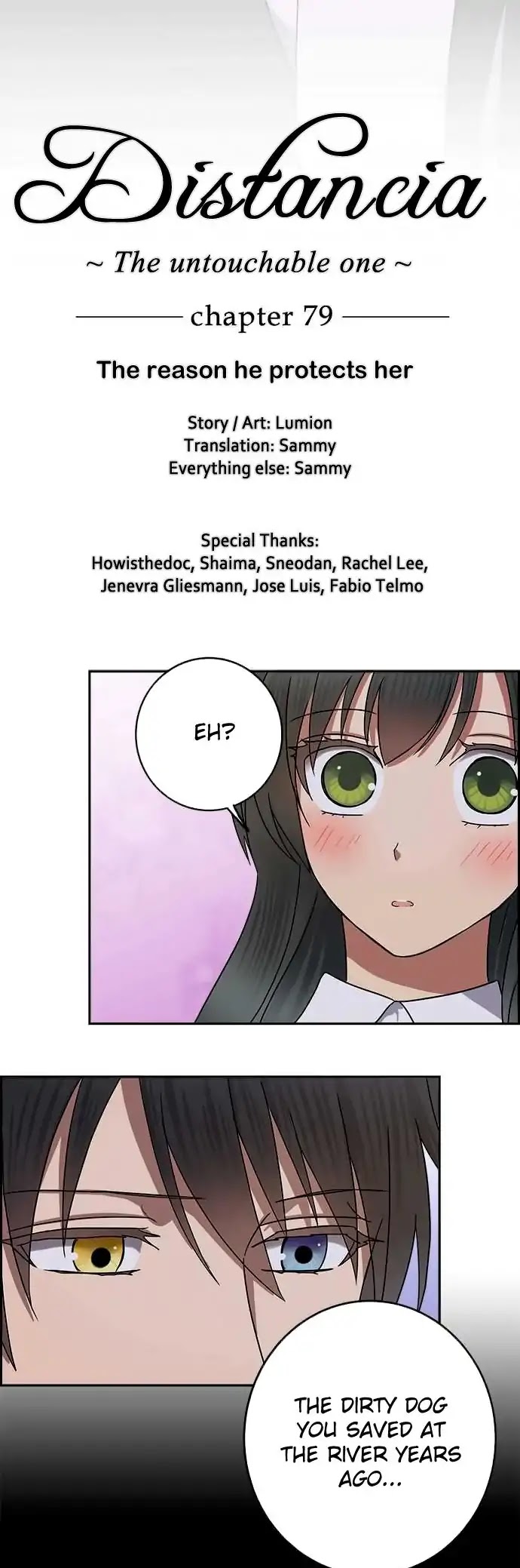 Distancia ~ The Untouchable One ~ Chapter 79 page 2 - Chapter 79: The Reason He Protects Her