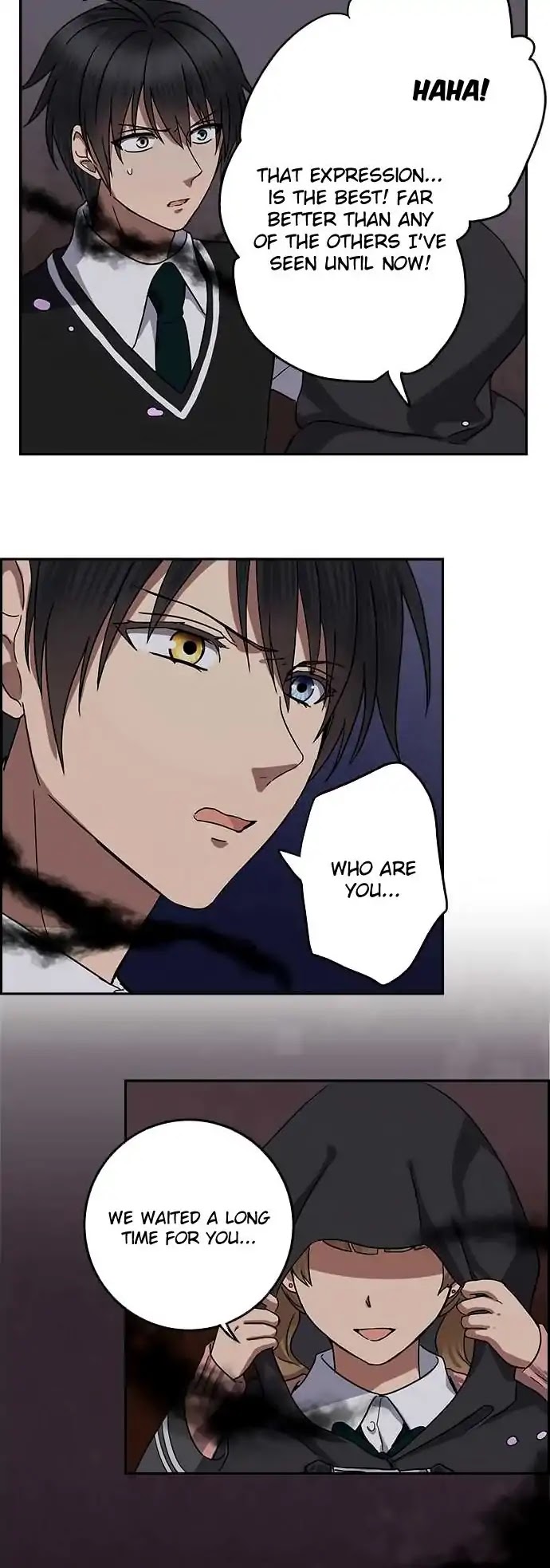 Distancia ~ The Untouchable One ~ Chapter 83 page 19 - Chapter 83: The black hooded witch