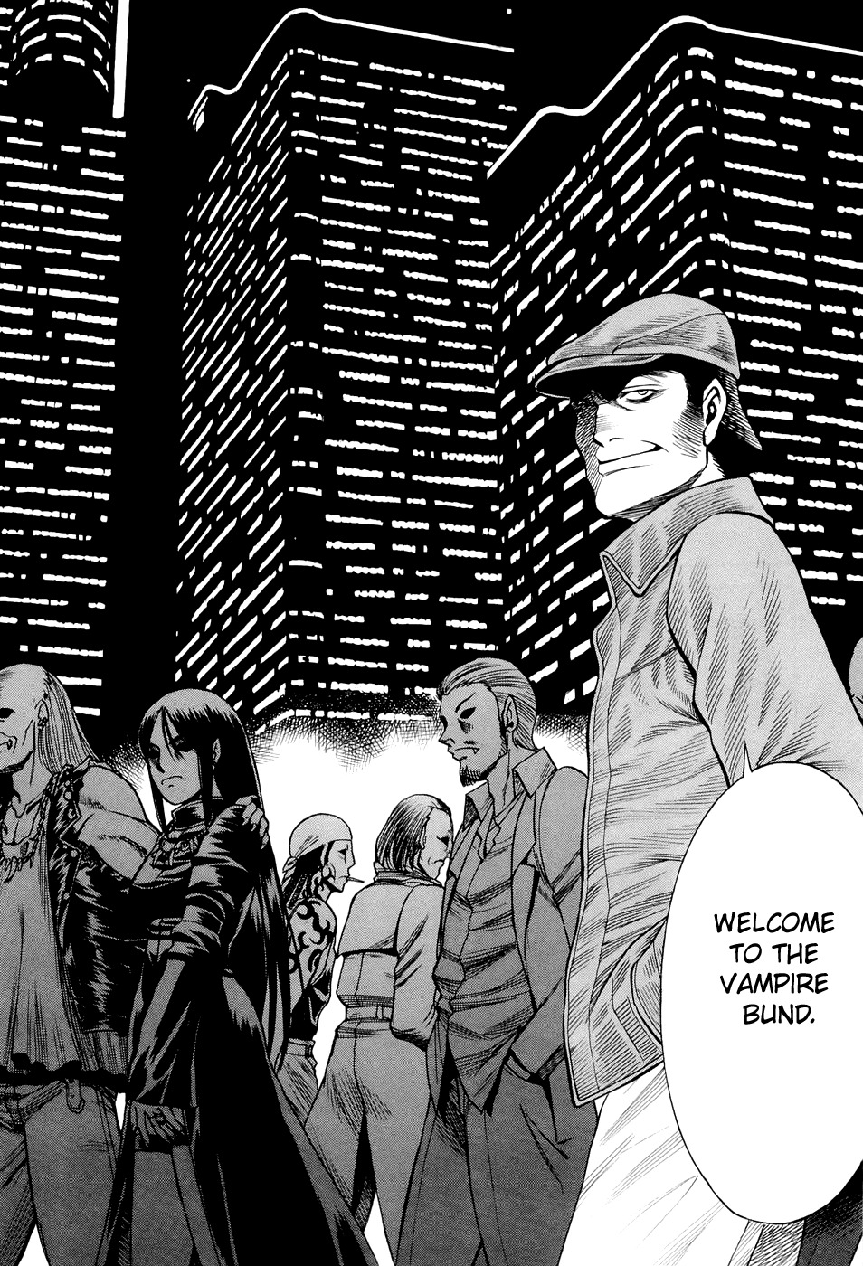Dive in the Vampire Bund Chapter 1 page 11 - Chapter 1: Magical - Mystery - Tour