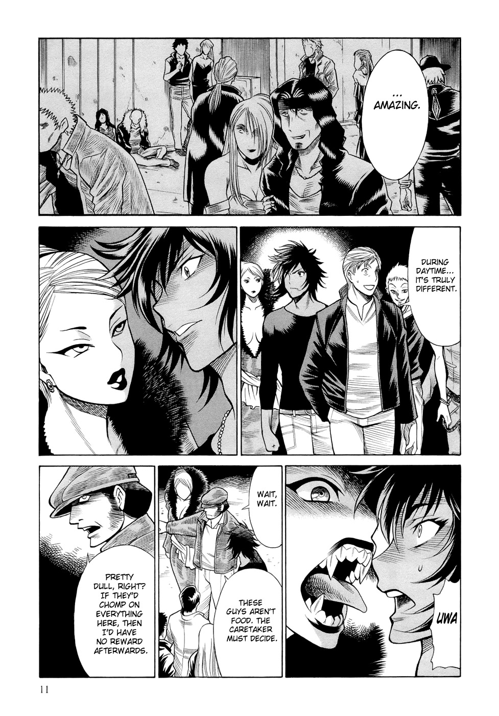 Dive in the Vampire Bund Chapter 1 page 12 - Chapter 1: Magical - Mystery - Tour