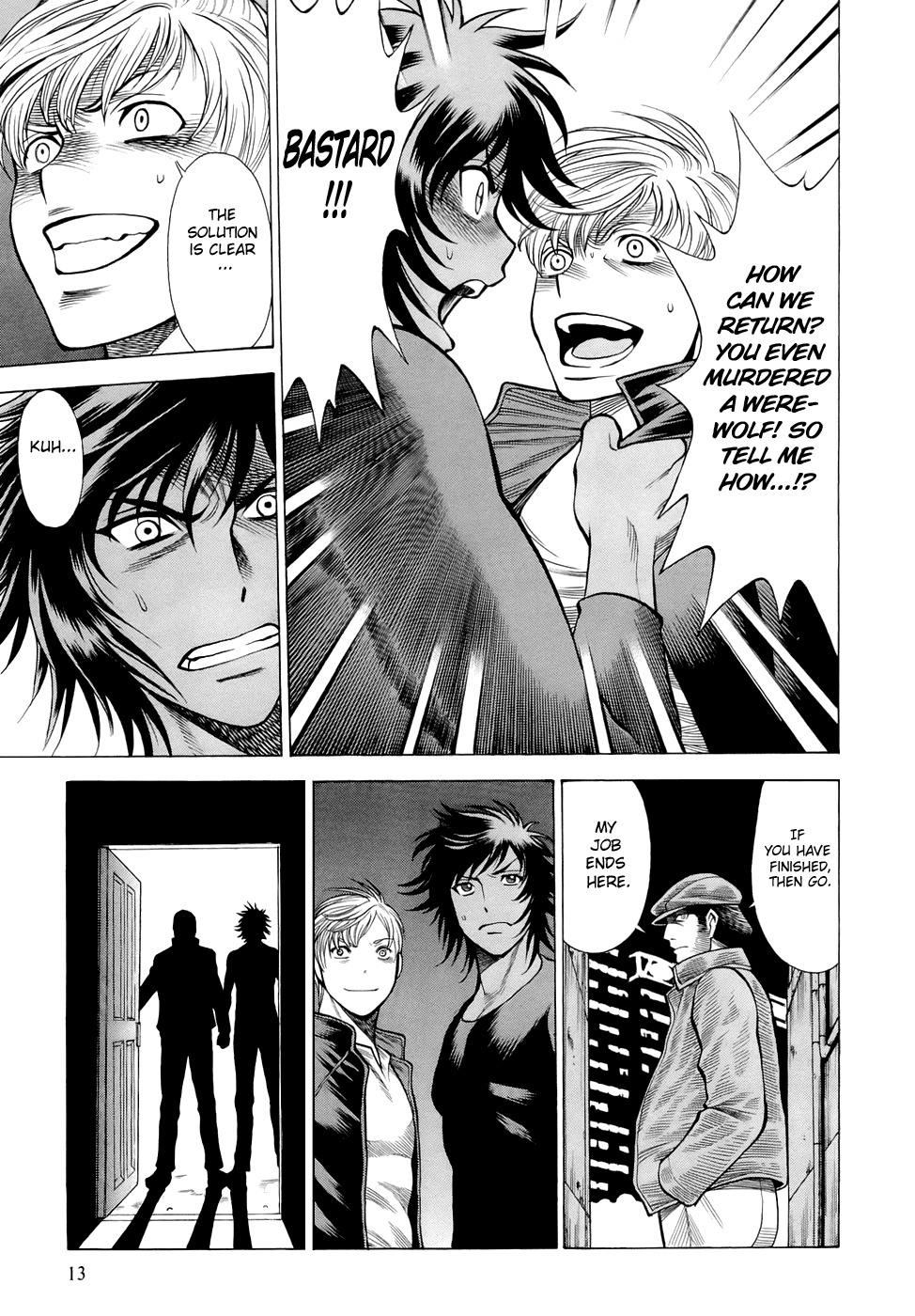 Dive in the Vampire Bund Chapter 1 page 14 - Chapter 1: Magical - Mystery - Tour