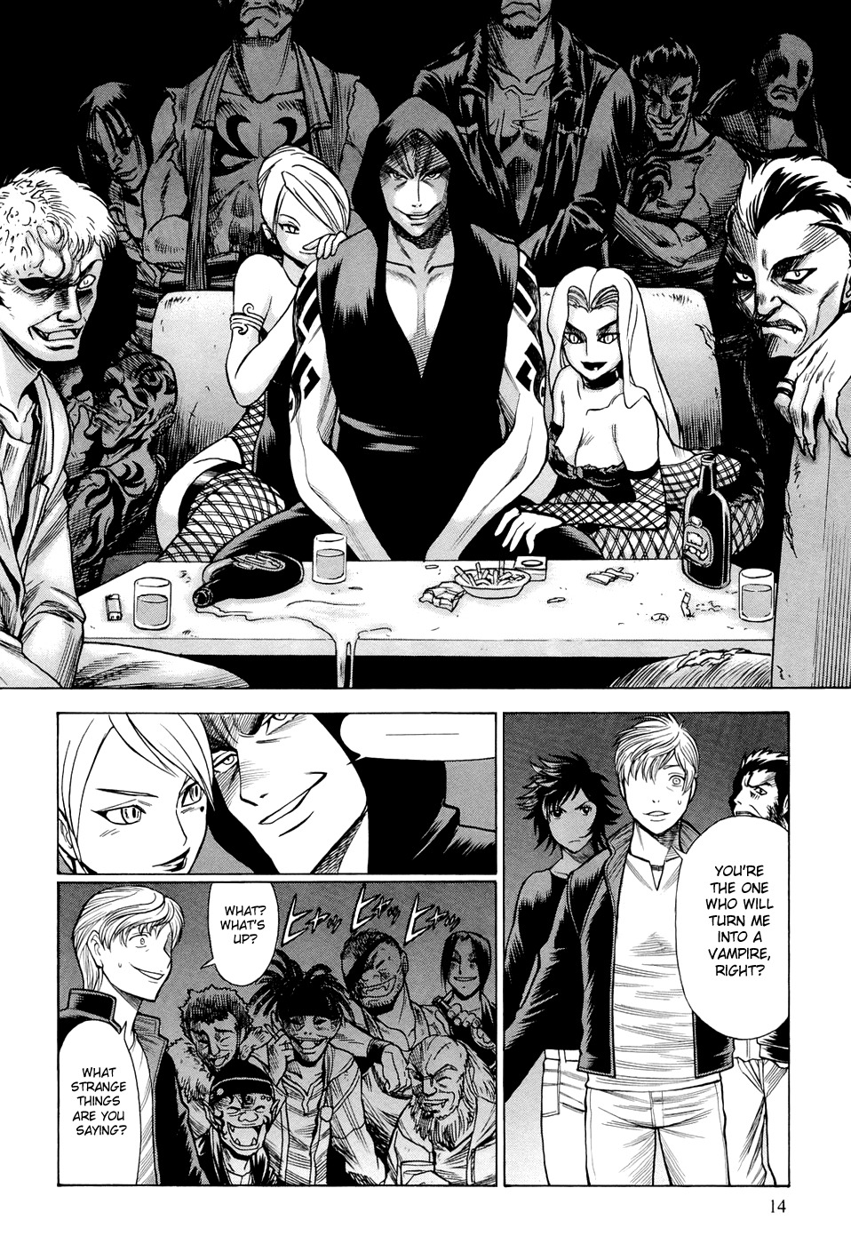 Dive in the Vampire Bund Chapter 1 page 15 - Chapter 1: Magical - Mystery - Tour