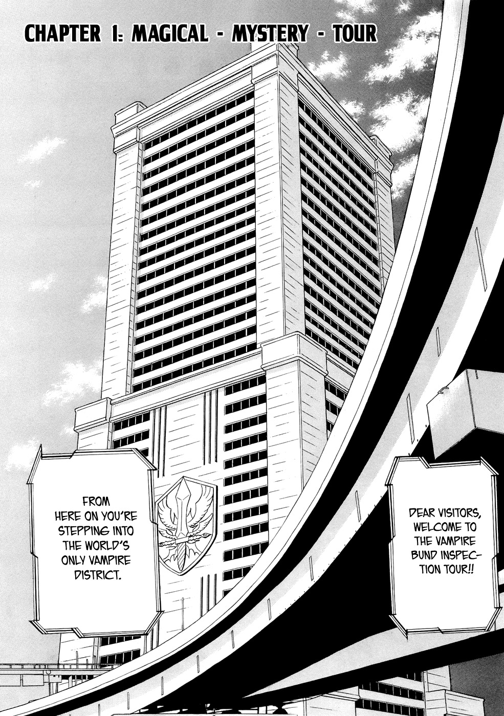 Dive in the Vampire Bund Chapter 1 page 5 - Chapter 1: Magical - Mystery - Tour
