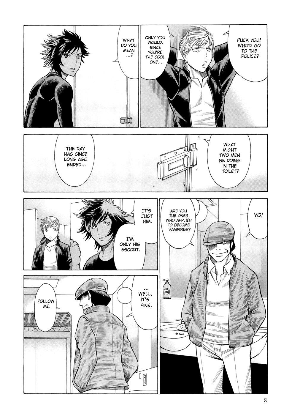 Dive in the Vampire Bund Chapter 1 page 9 - Chapter 1: Magical - Mystery - Tour