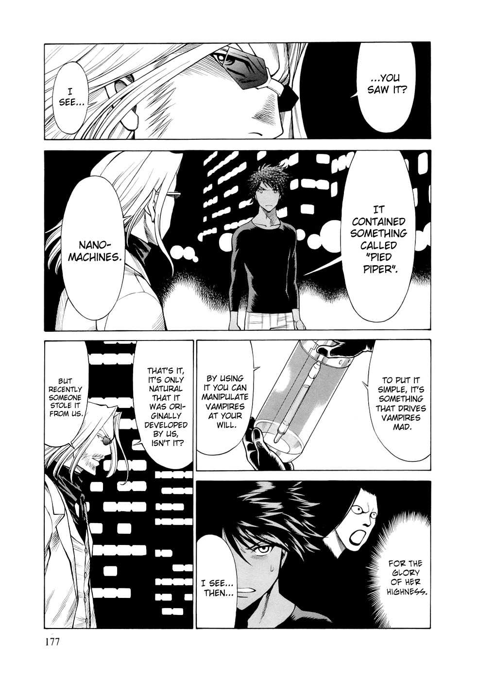 Dive in the Vampire Bund Chapter 10 page 14 - Chapter 10: Rose of the Heavens [END]