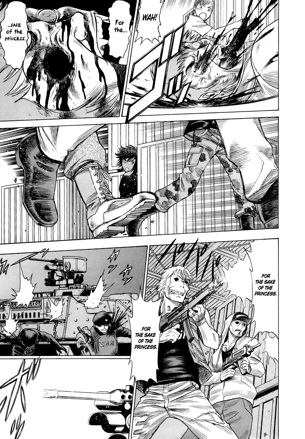 Dive in the Vampire Bund Chapter 2 page 10 - Chapter 2: Baptism