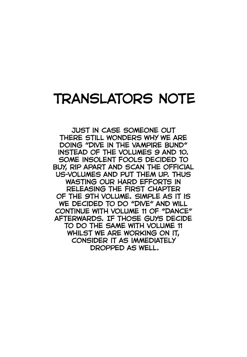 Dive in the Vampire Bund Chapter 2 page 20 - Chapter 2: Baptism