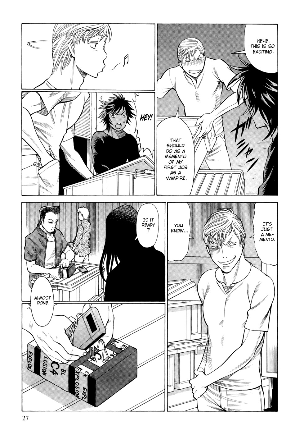 Dive in the Vampire Bund Chapter 2 page 8 - Chapter 2: Baptism