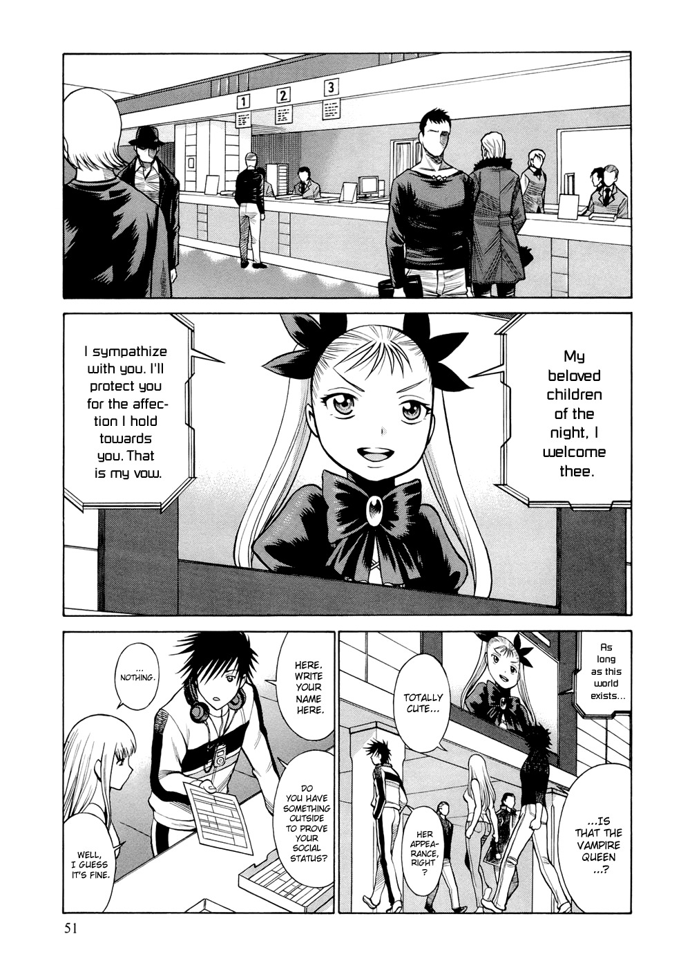 Dive in the Vampire Bund Chapter 3 page 14 - Chapter 3: The Kingdom in the Depths of the Earth