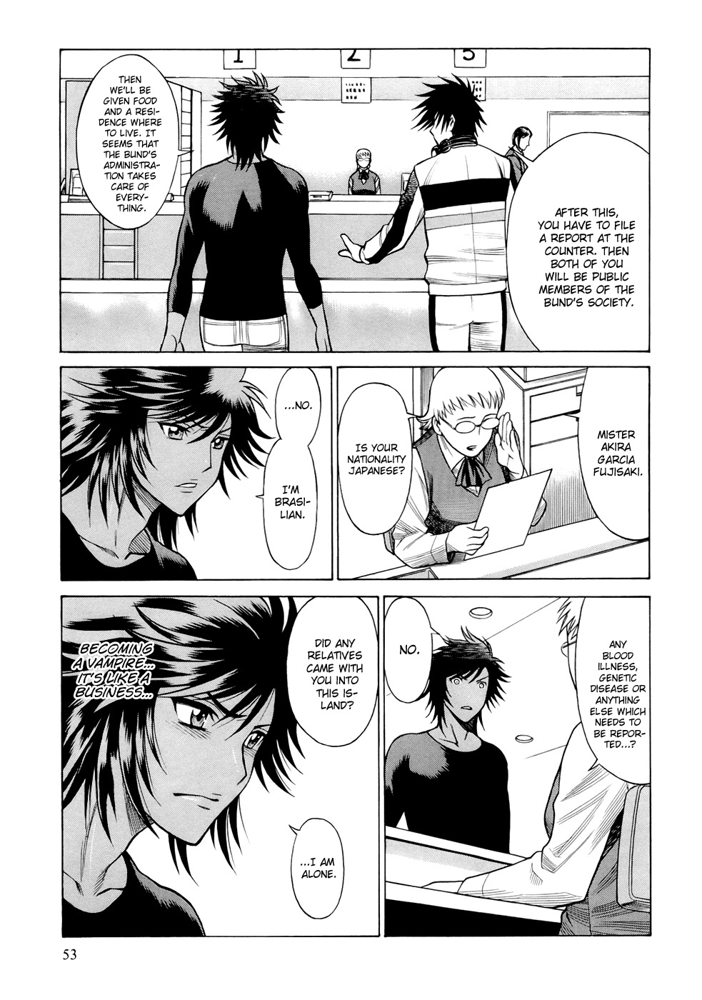 Dive in the Vampire Bund Chapter 3 page 16 - Chapter 3: The Kingdom in the Depths of the Earth