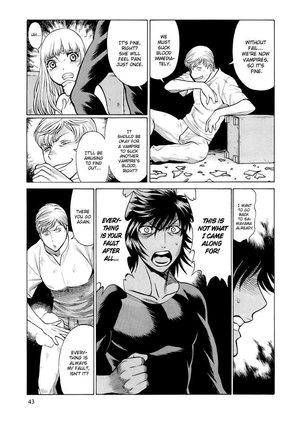 Dive in the Vampire Bund Chapter 3 page 6 - Chapter 3: The Kingdom in the Depths of the Earth