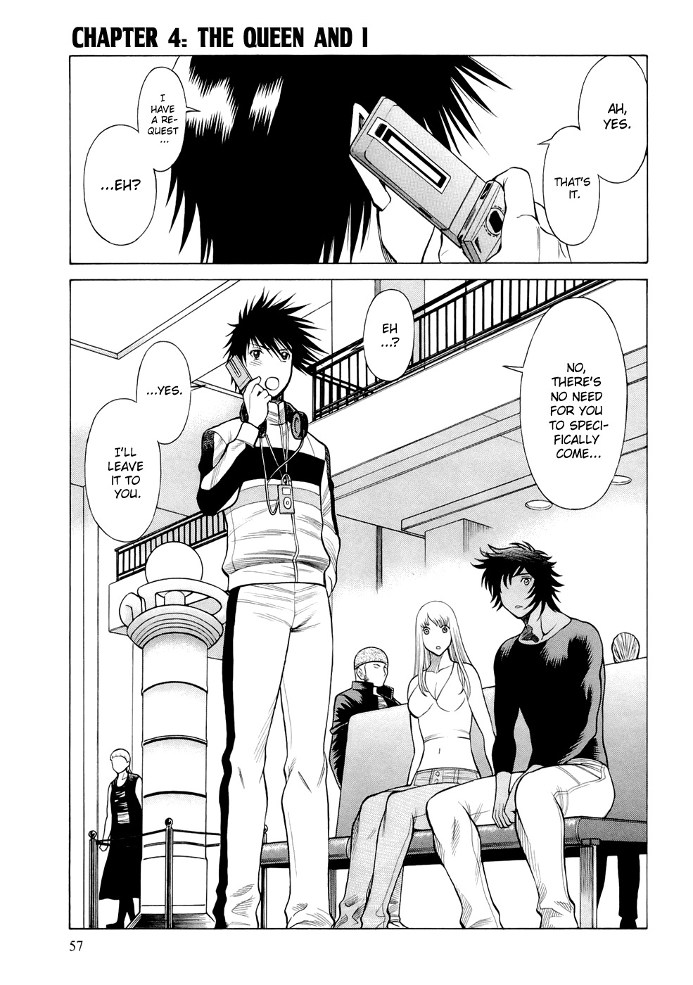 Dive in the Vampire Bund Chapter 4 page 2 - Chapter 4: The Queen and I
