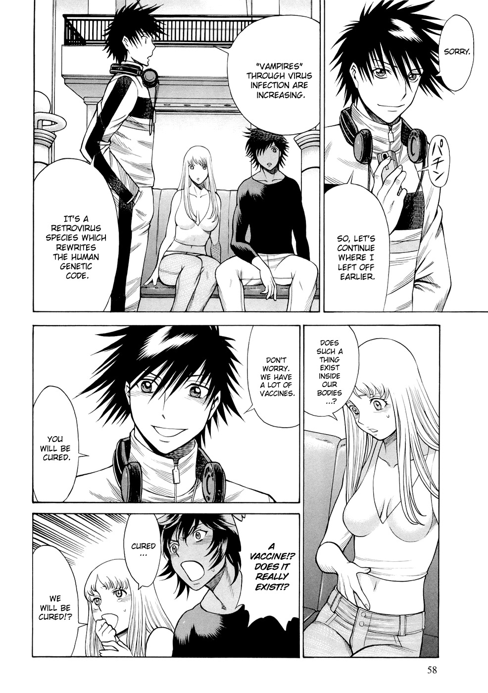 Dive in the Vampire Bund Chapter 4 page 3 - Chapter 4: The Queen and I